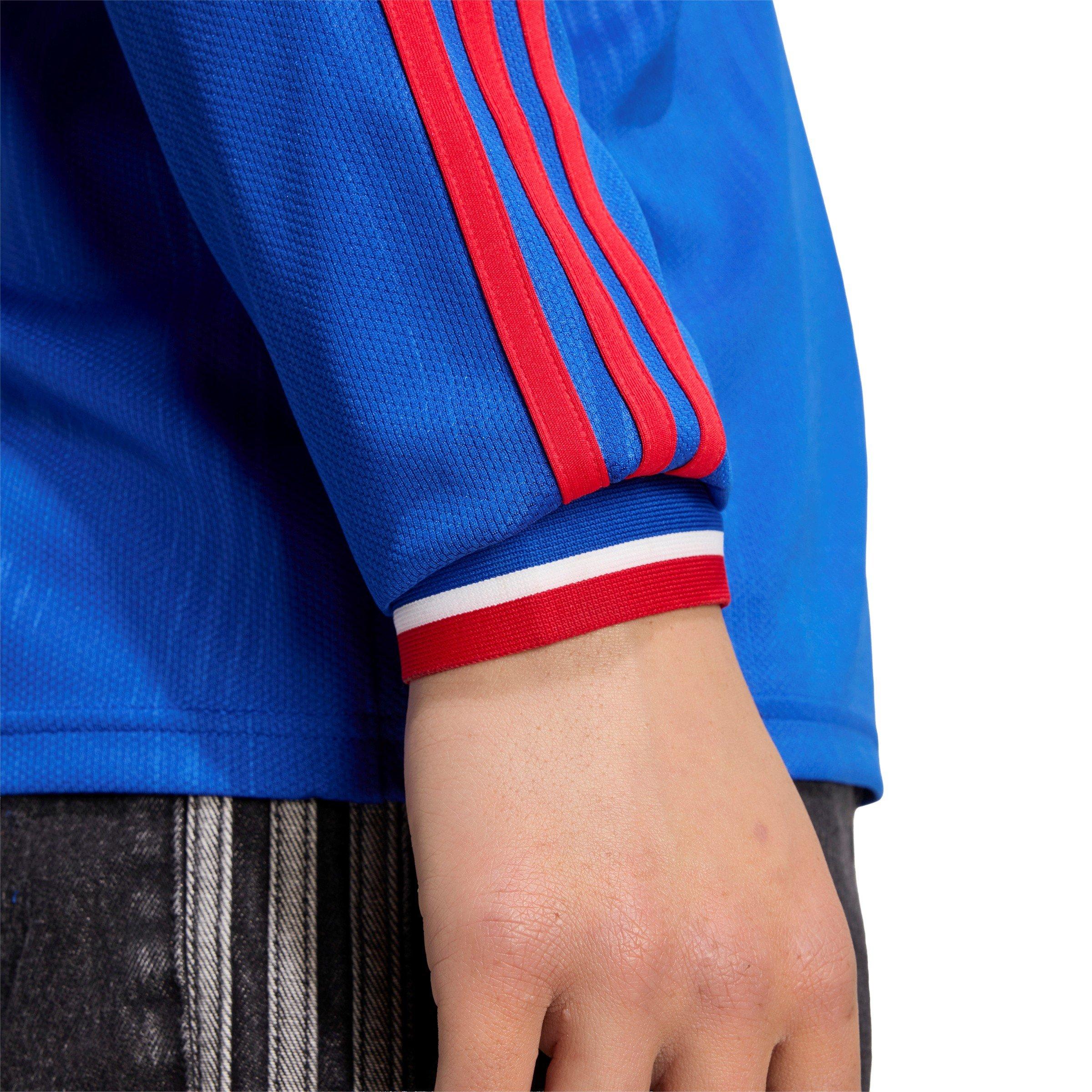 Bleu/Rouge - adidas - Manchester United Away Long-Sleeved Shirt 2026/27 Mens - 6