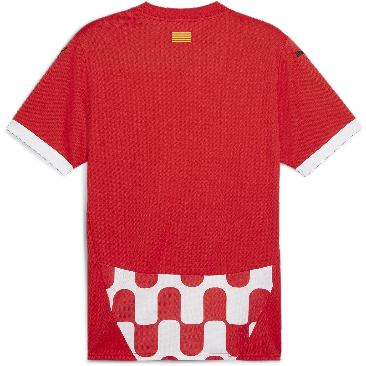 Rouge - Puma - Girona Home Shirt 2024 2025 Adults - 7
