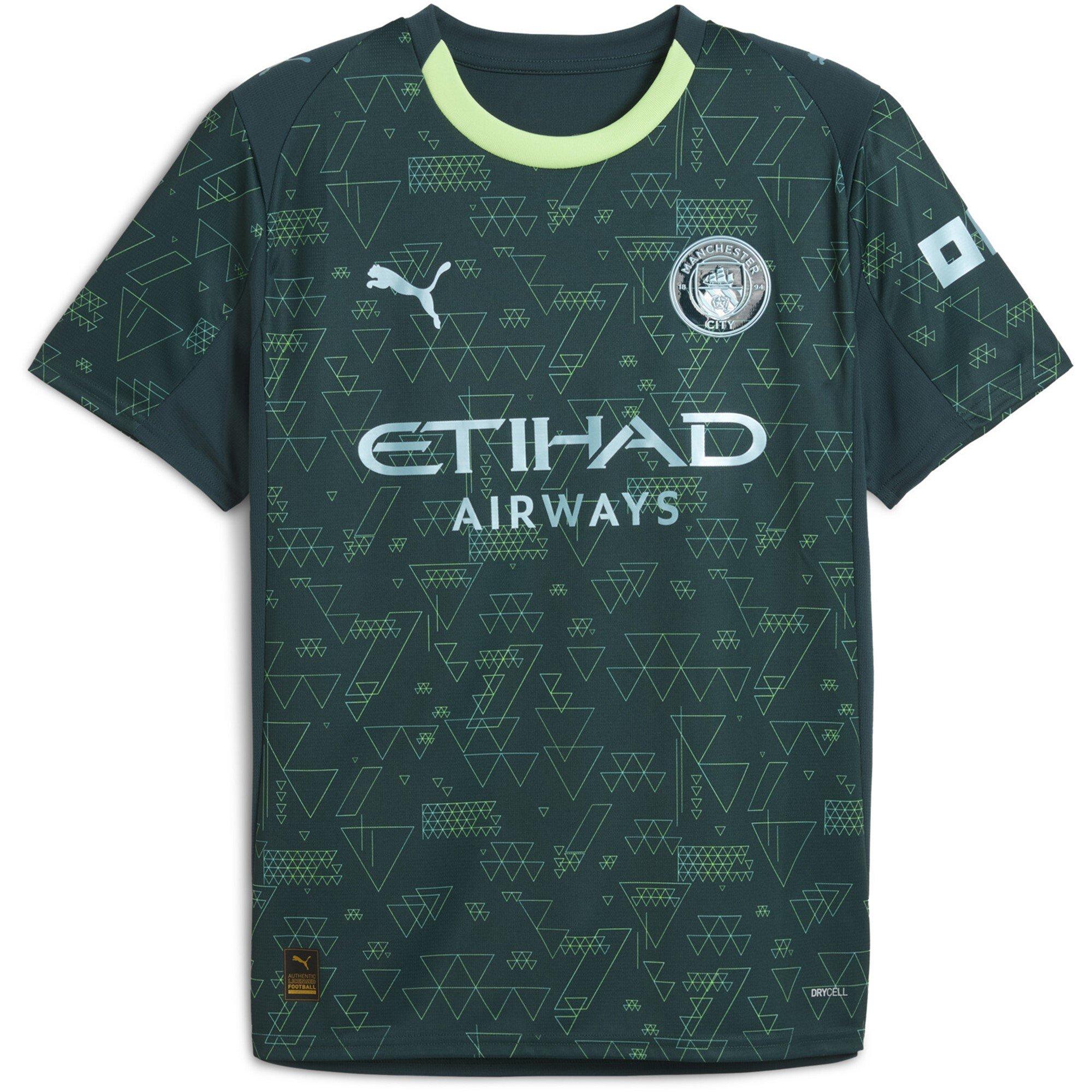 Puma Men's Manchester City Fourth Shirt 2025 2026 - Green - 2XL