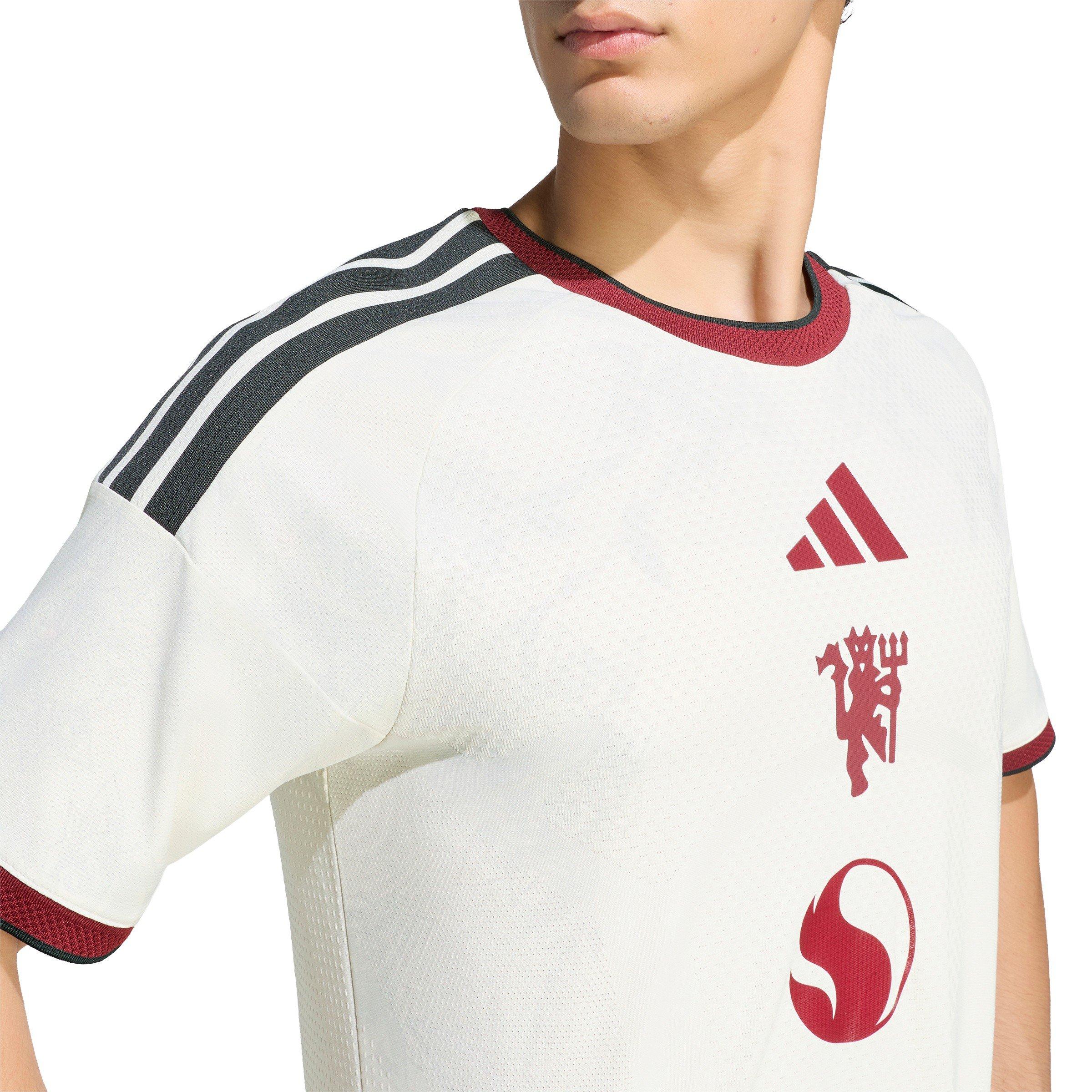 White/Red - adidas - Manchester United Authentic Third Shirt 2026/27 Mens - 3