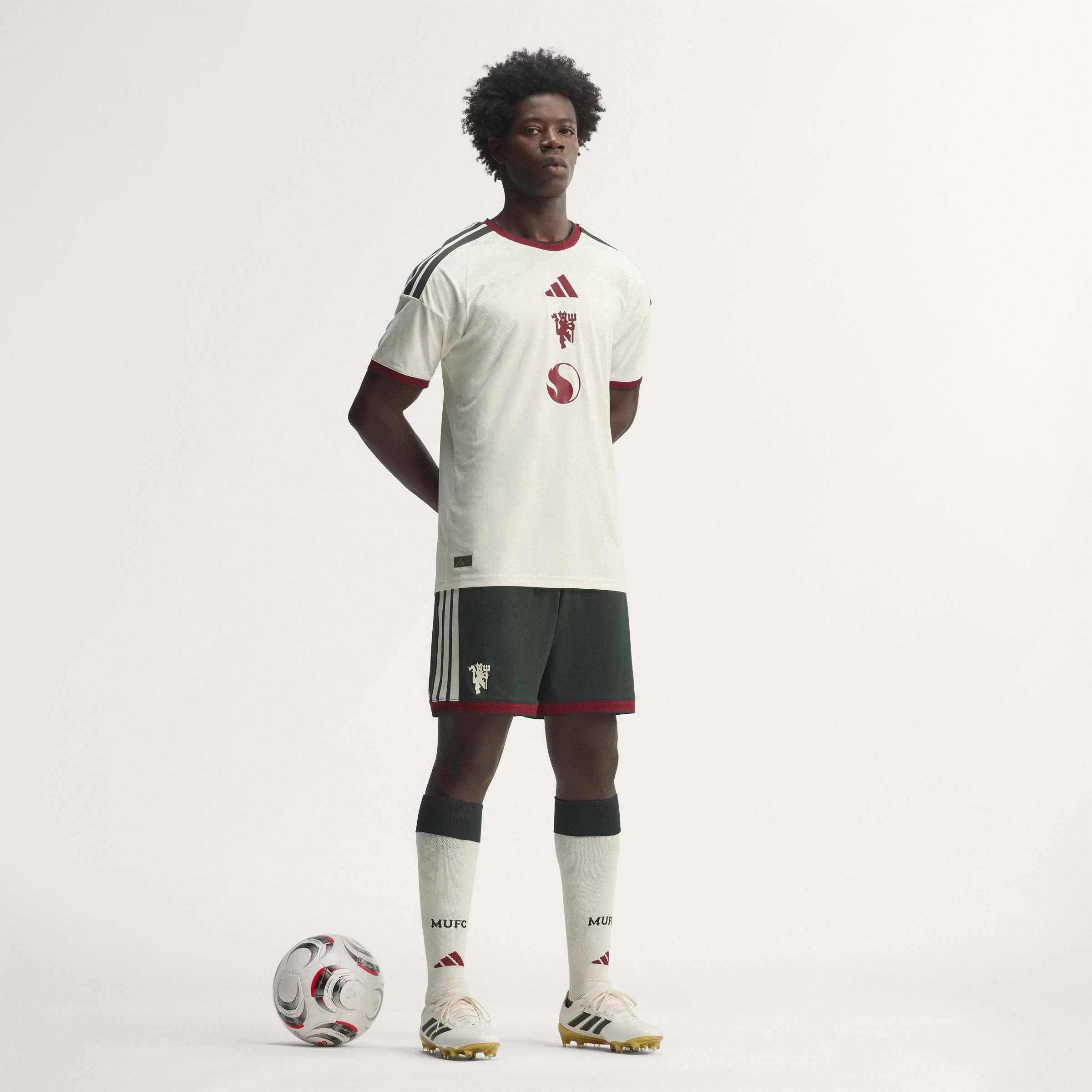 White/Red - adidas - Manchester United Authentic Third Shirt 2026/27 Mens - 7