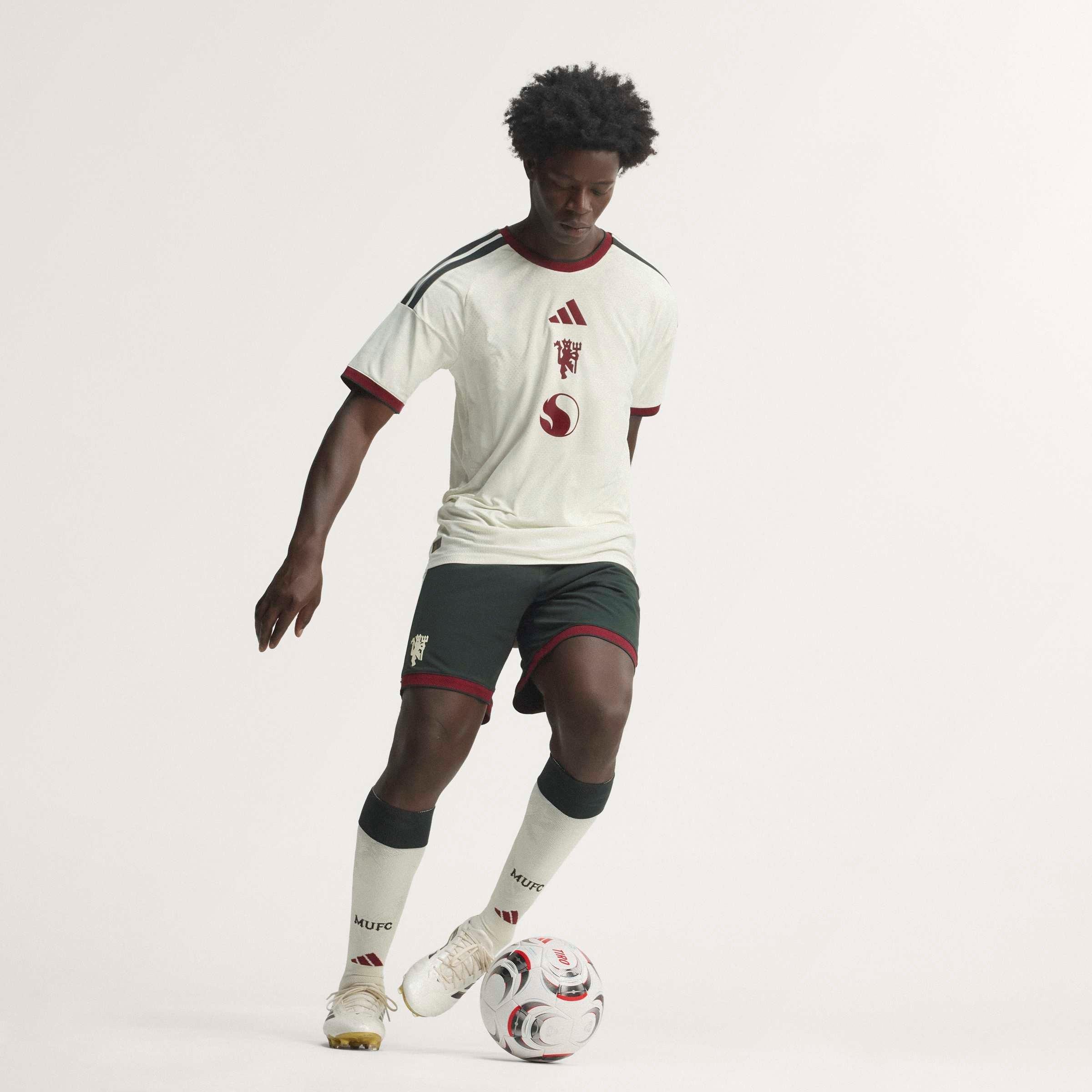 White/Red - adidas - Manchester United Authentic Third Shirt 2026/27 Mens - 9