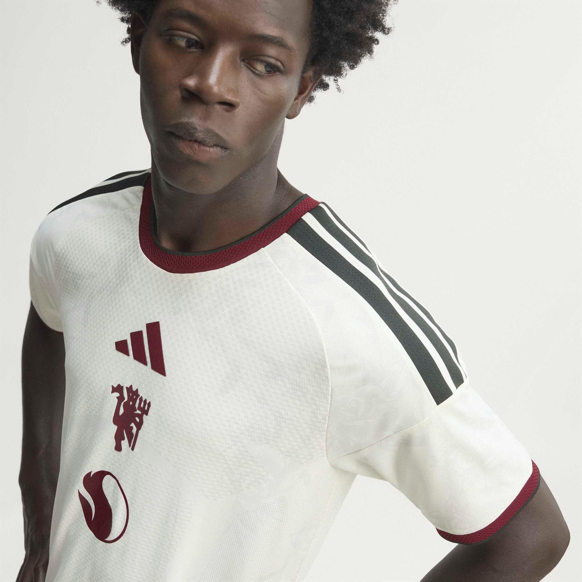 White/Red - adidas - Manchester United Authentic Third Shirt 2026/27 Mens - 10