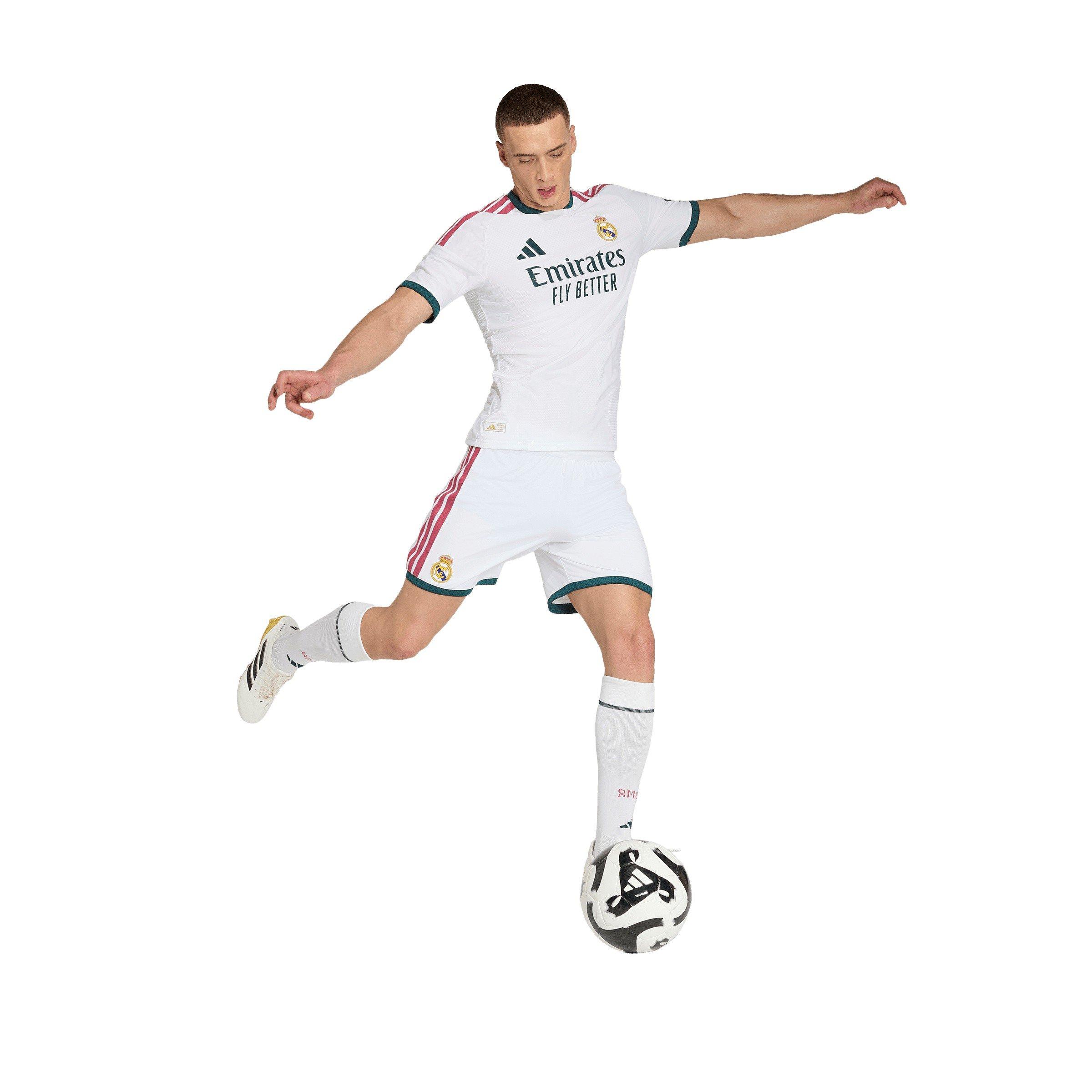White/Green - adidas - Real Madrid Authentic Home Shirt 2026/27 Mens - 7