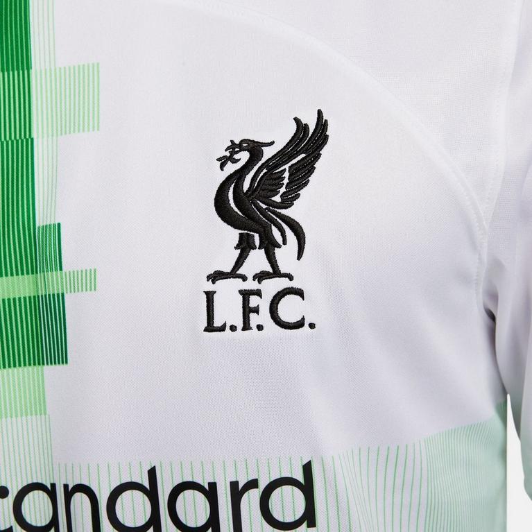 Blanco/Verde - Nike - Liverpool FC Away Shirt 2023 2024 Adults - 7