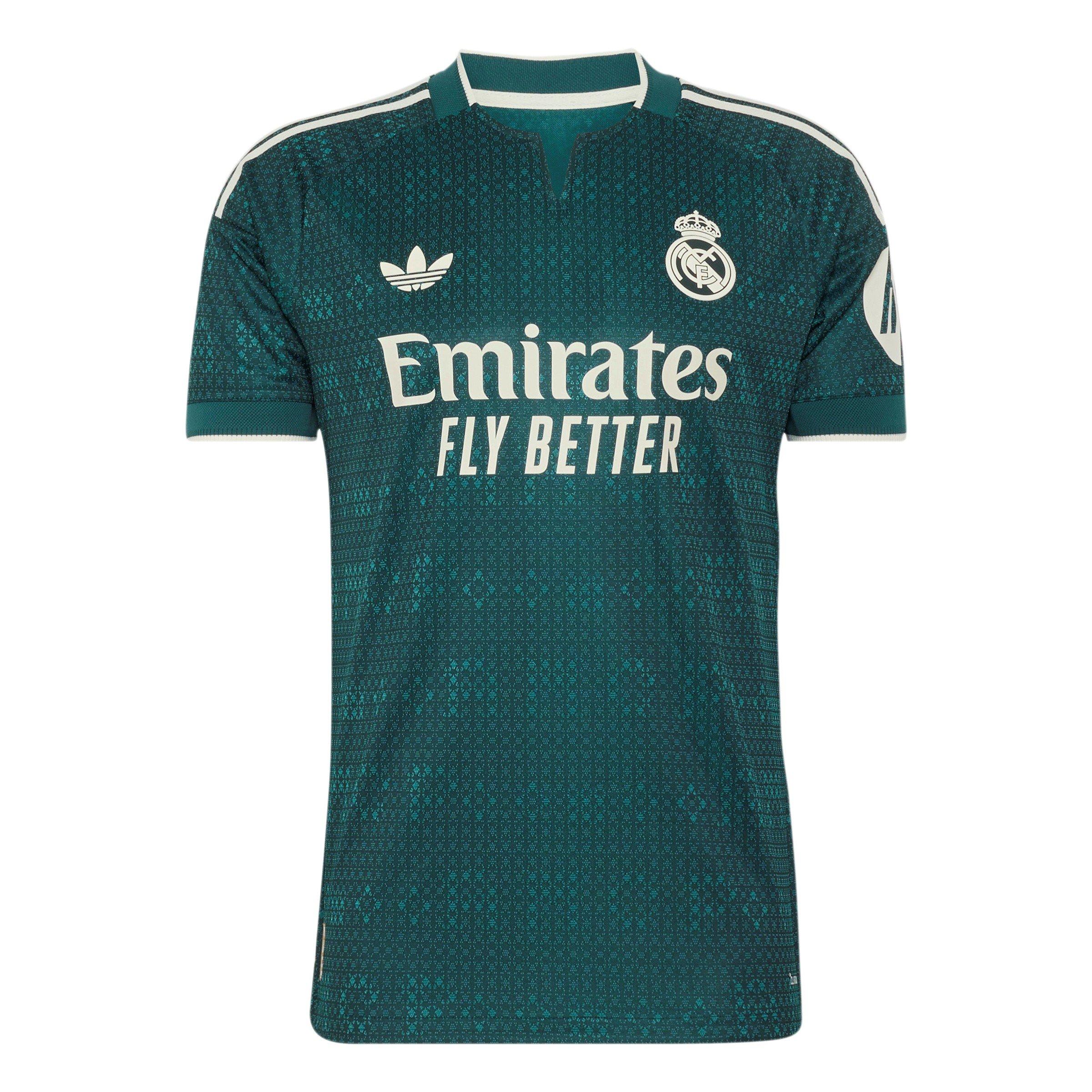 Green/White - adidas - Real Madrid Authentic Away Shirt 2026/27 Mens - 1