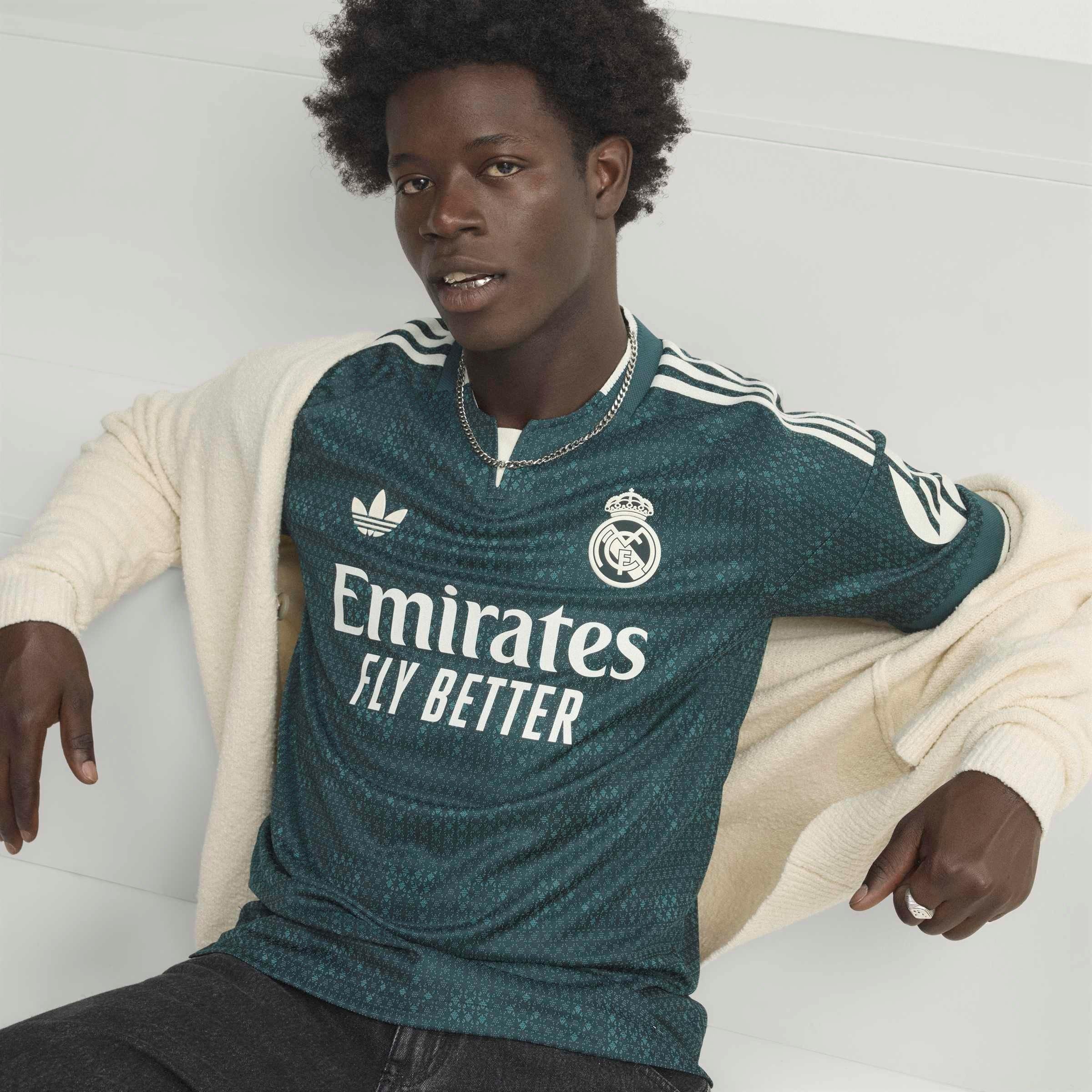 Vert/Blanc - adidas - Real Madrid Authentic Away Shirt 2026/27 Mens - 16