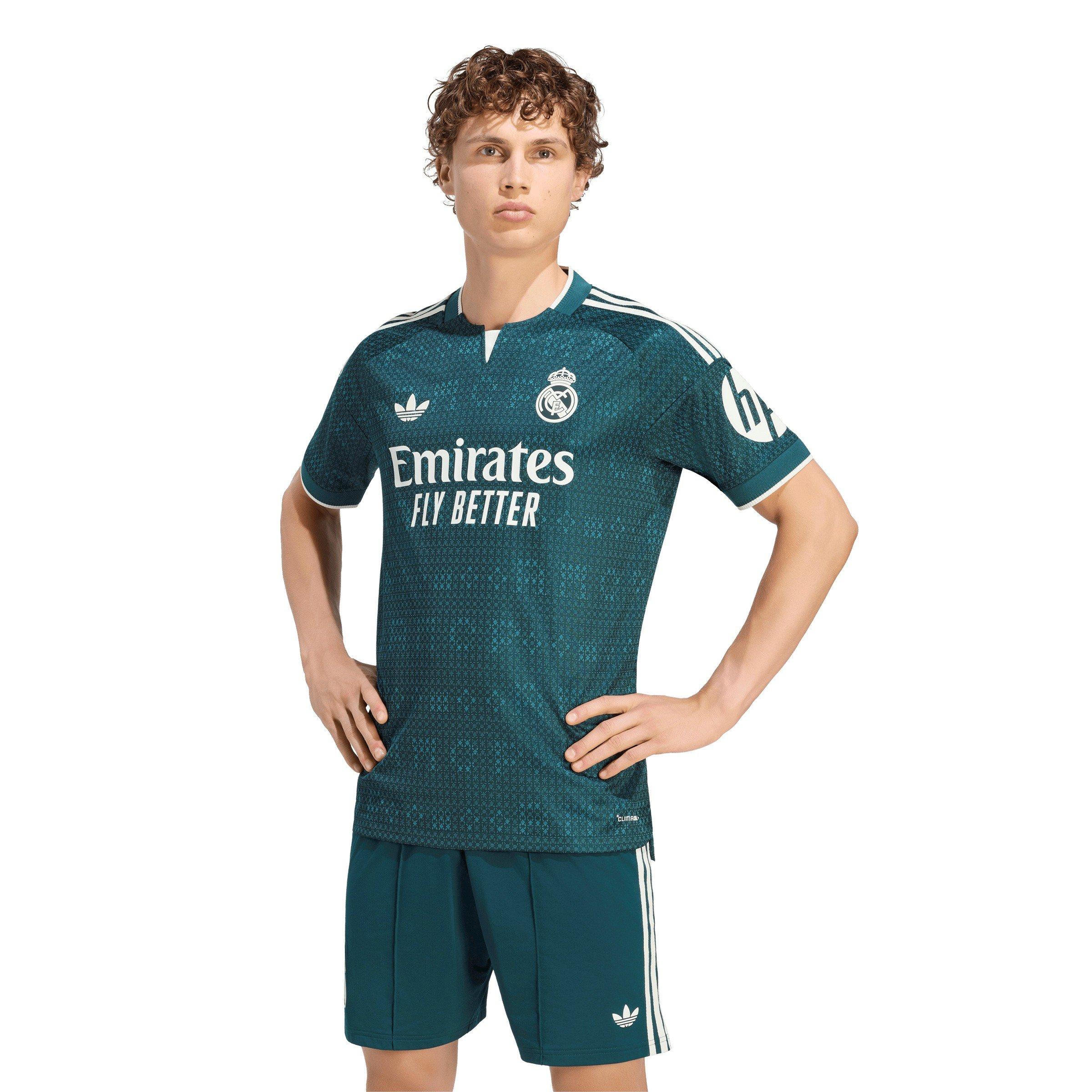 Vert/Blanc - adidas - Real Madrid Authentic Away Shirt 2026/27 Mens - 3