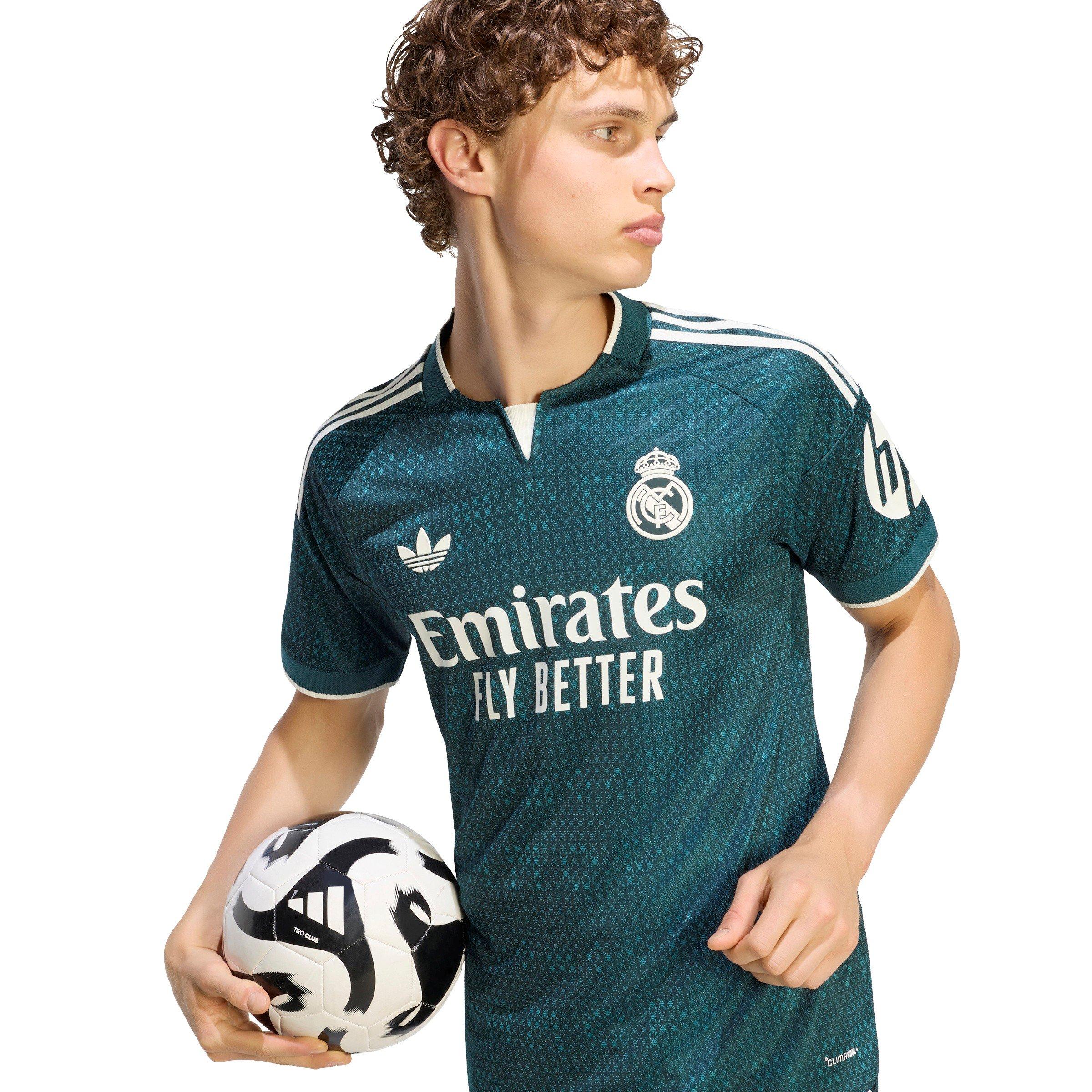 Vert/Blanc - adidas - Real Madrid Authentic Away Shirt 2026/27 Mens - 6
