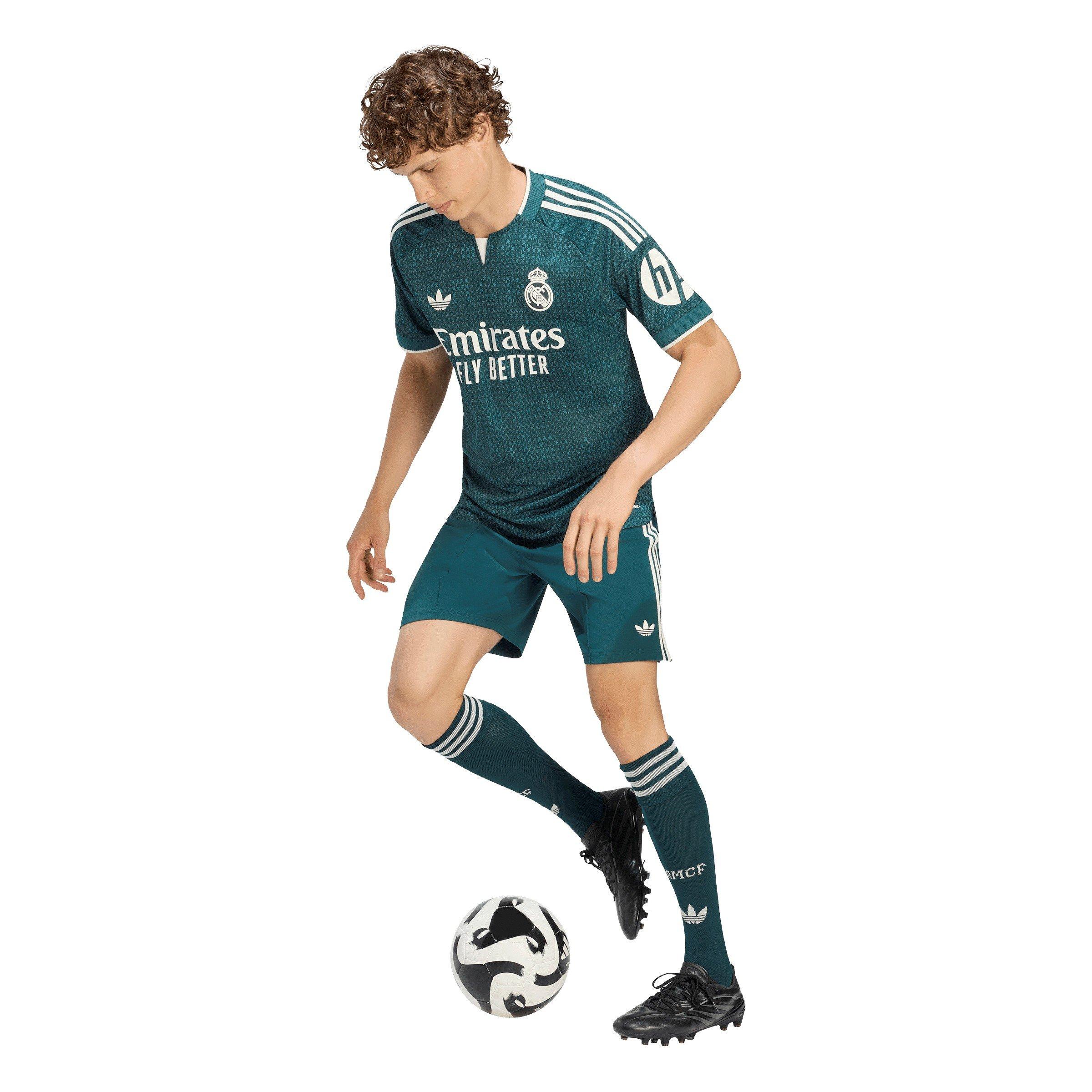 Vert/Blanc - adidas - Real Madrid Authentic Away Shirt 2026/27 Mens - 7