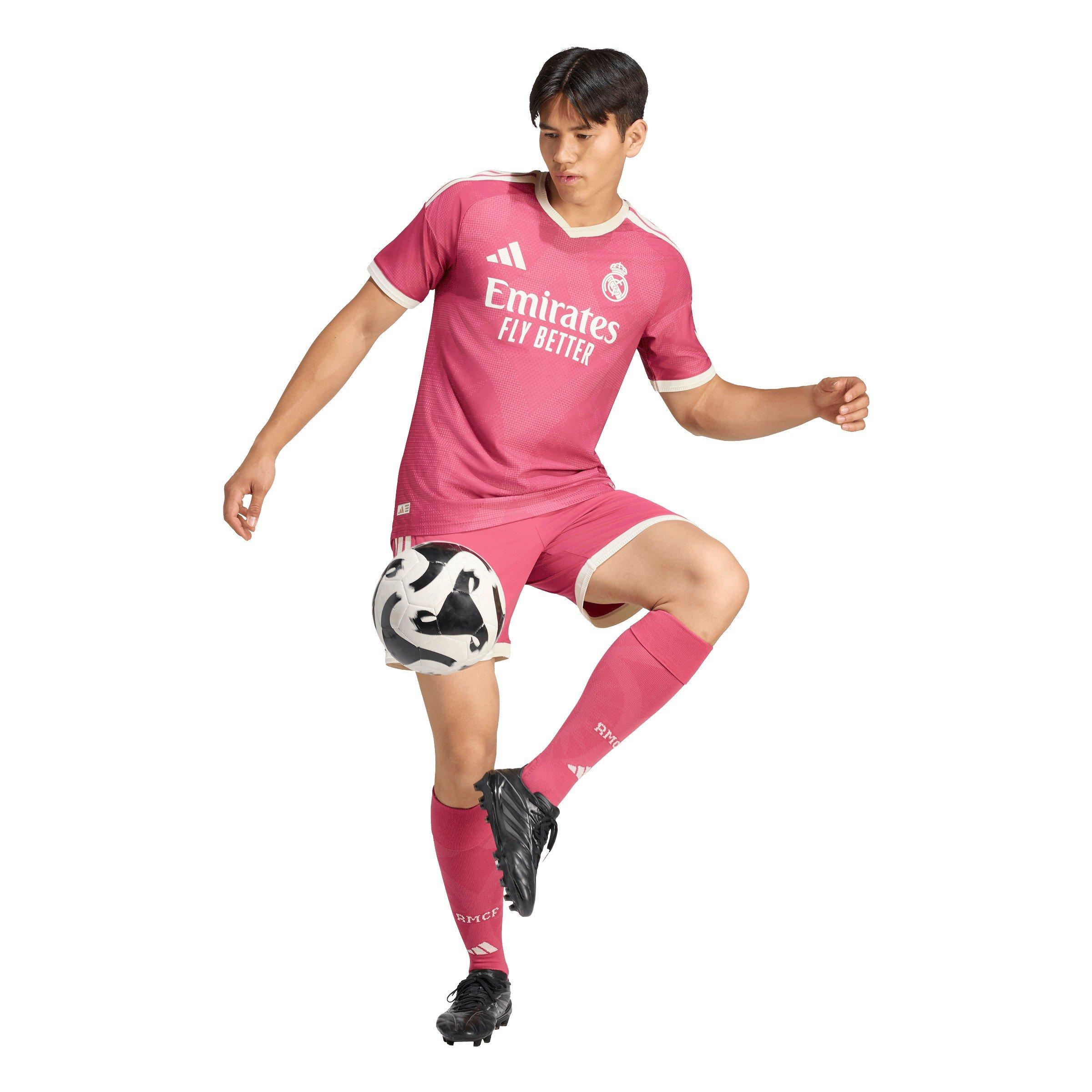Rose/Blanc - adidas - Real Madrid Authentic Third Shirt 2026/27 Mens - 7