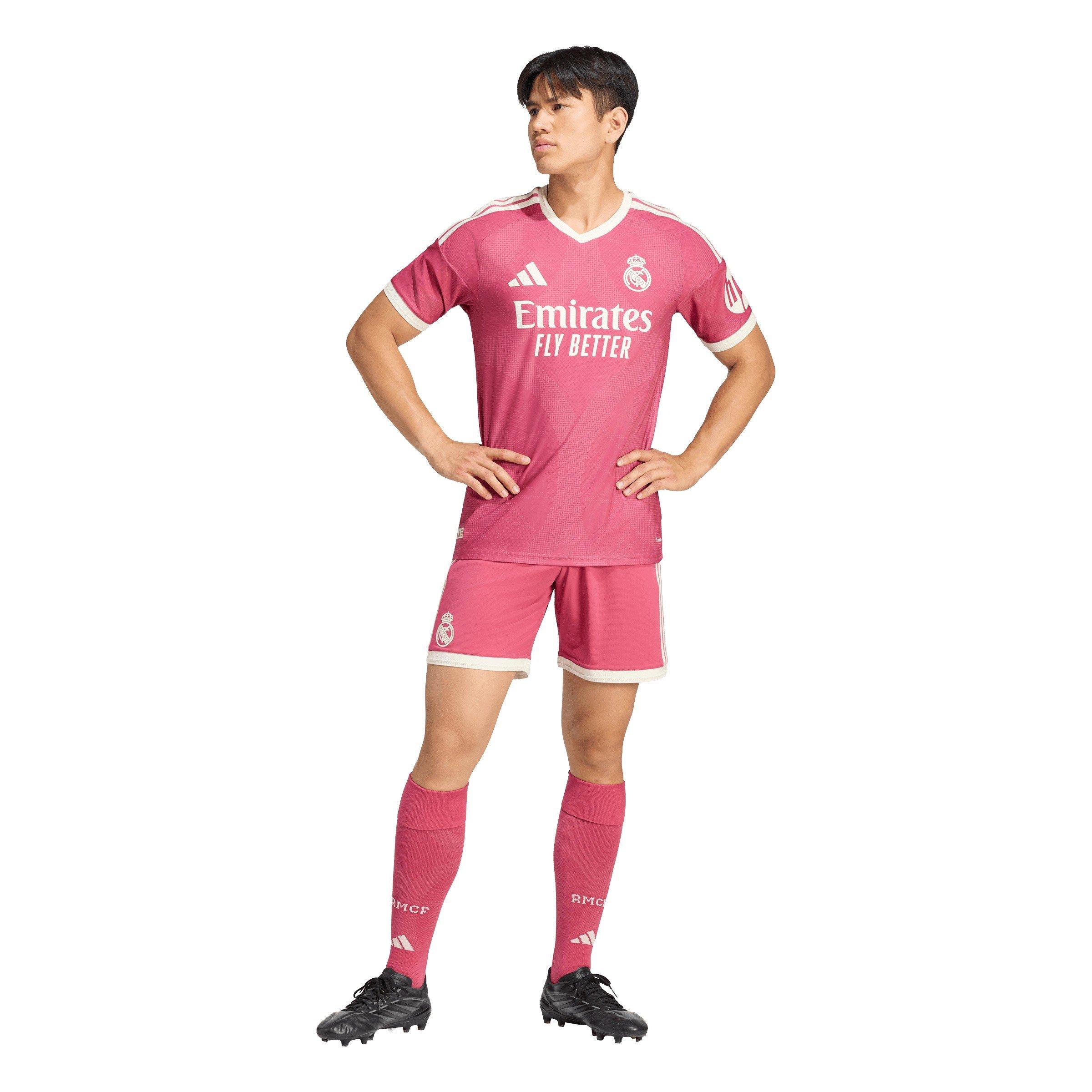 Rose/Blanc - adidas - Real Madrid Authentic Third Shirt 2026/27 Mens - 8