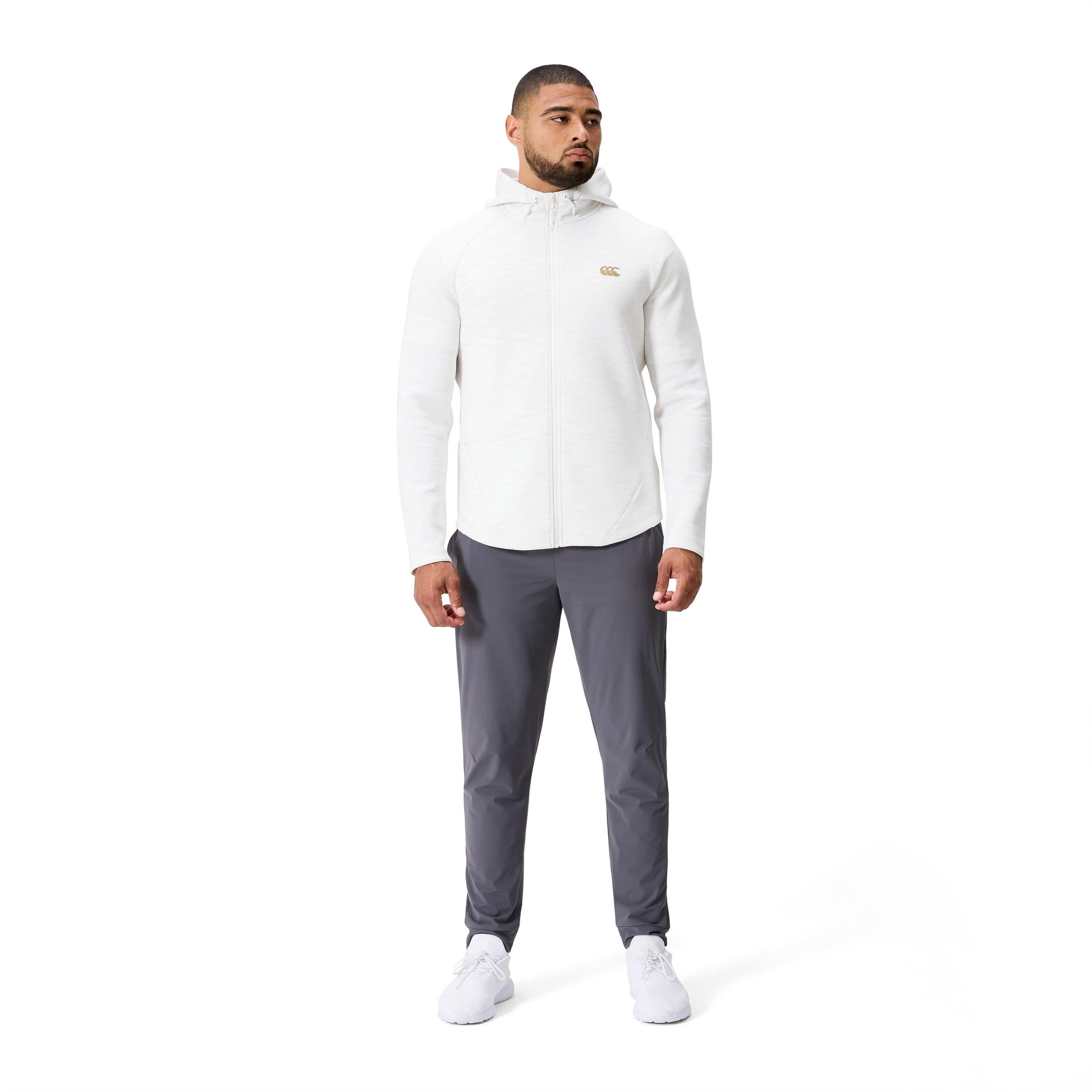 White Marl - Canterbury - Everest Full Zip Hoodie Mens - 2