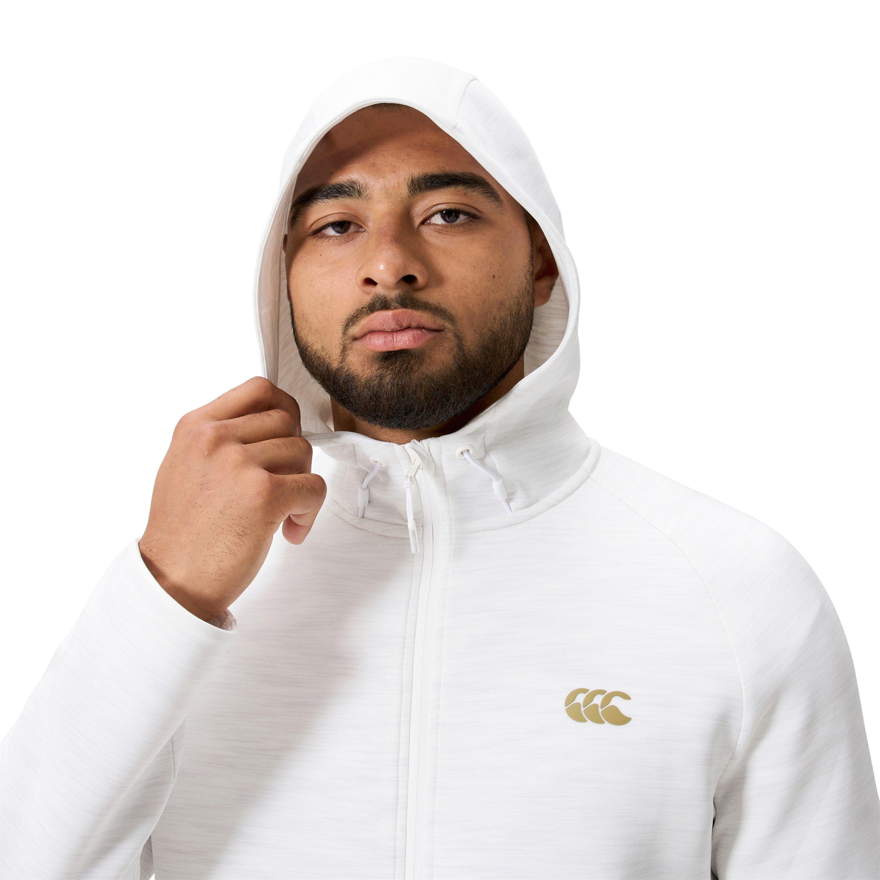 White Marl - Canterbury - Everest Full Zip Hoodie Mens - 8