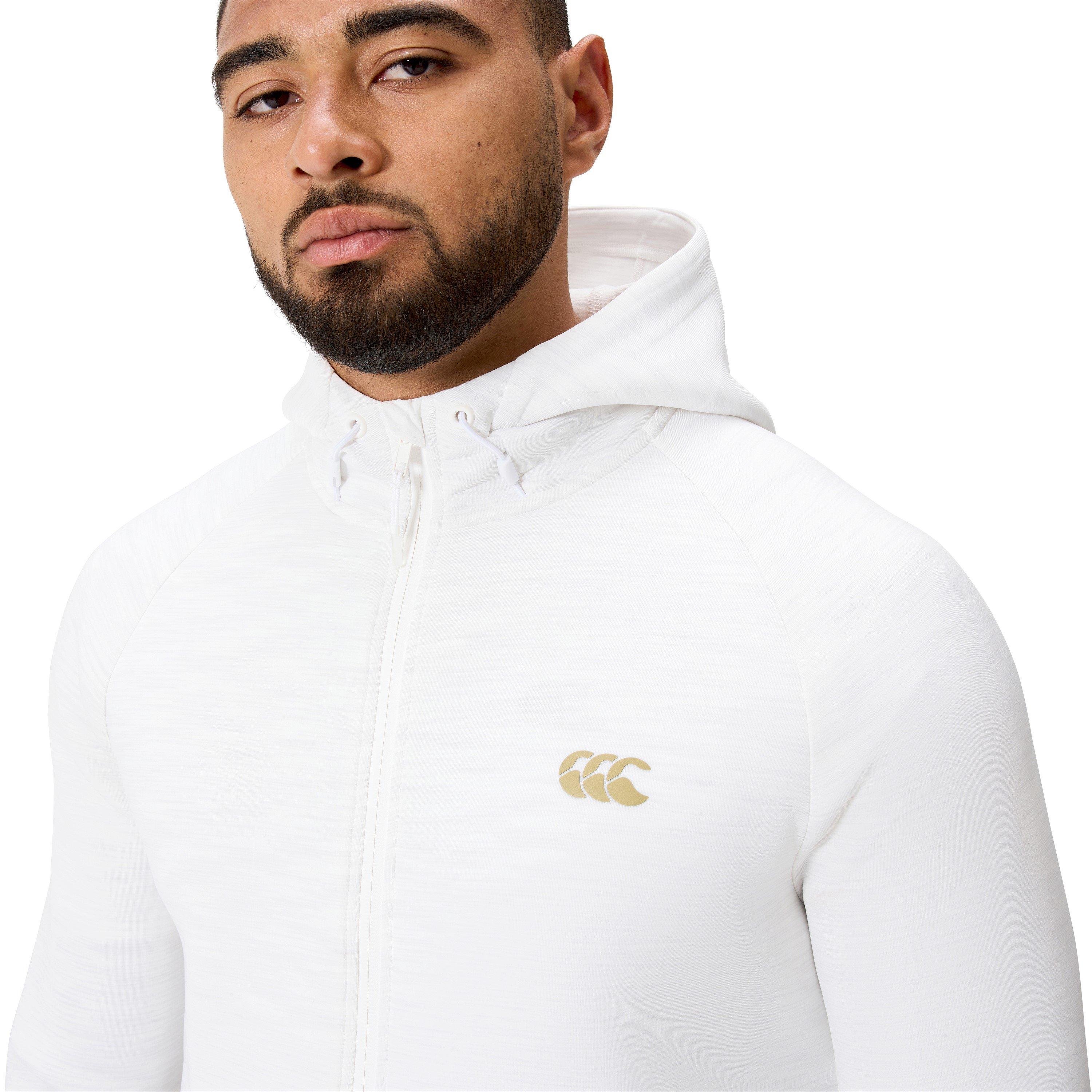 White Marl - Canterbury - Everest Full Zip Hoodie Mens - 6