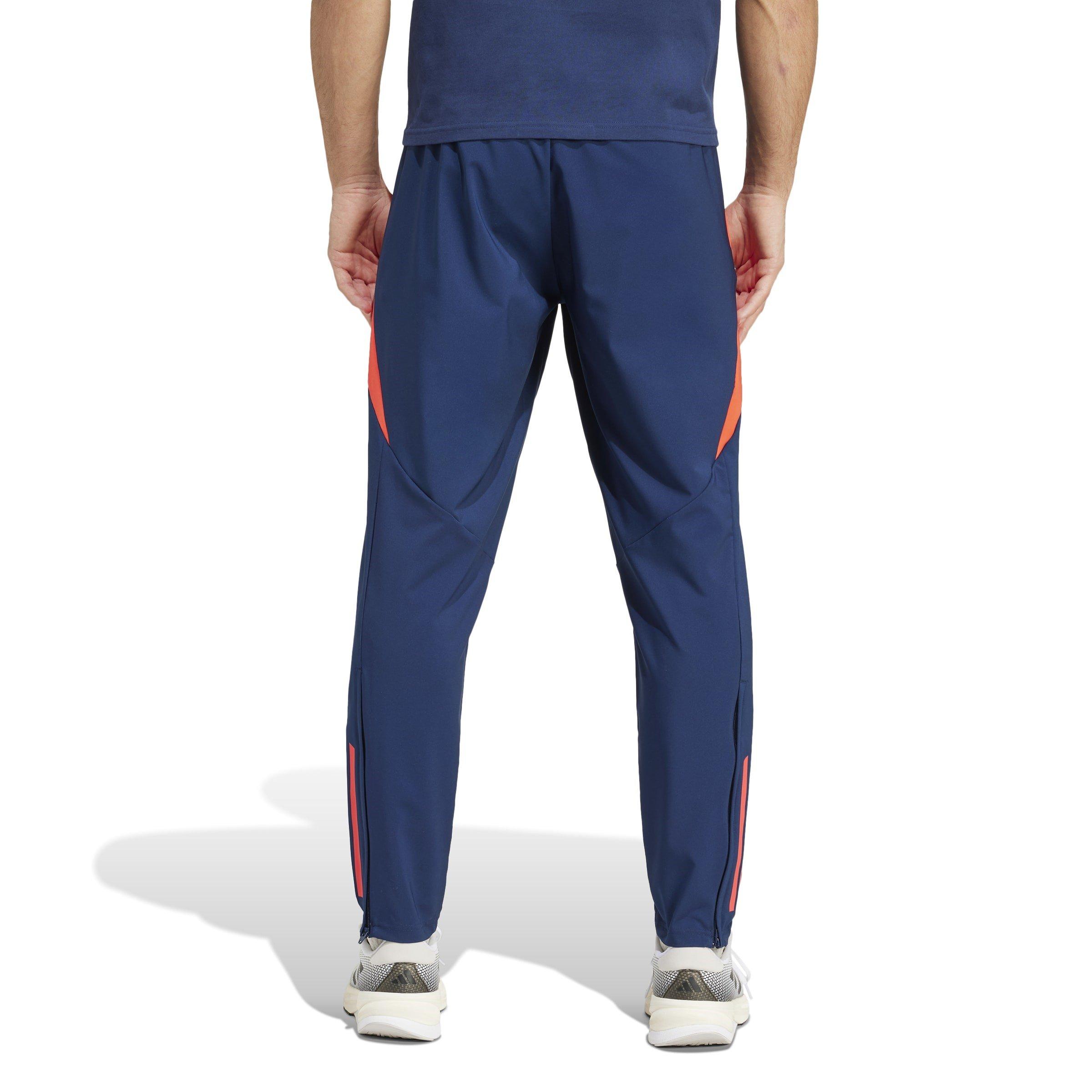 Indigo/Brt Red - adidas - Manchester United Tiro 24 Presentation Tracksuit Bottoms Mens - 4