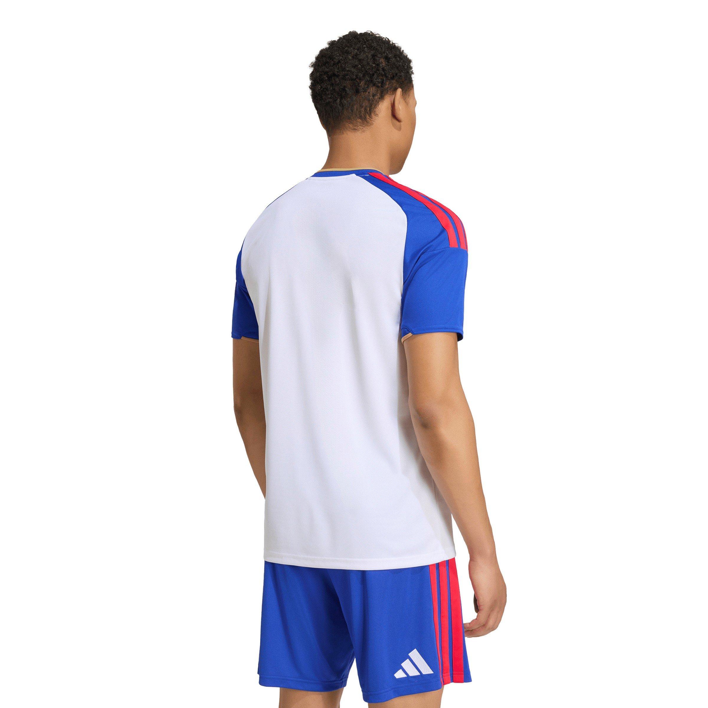 White/Blue - adidas - Olympique Lyon Home Shirt 2026/27 Mens - 4
