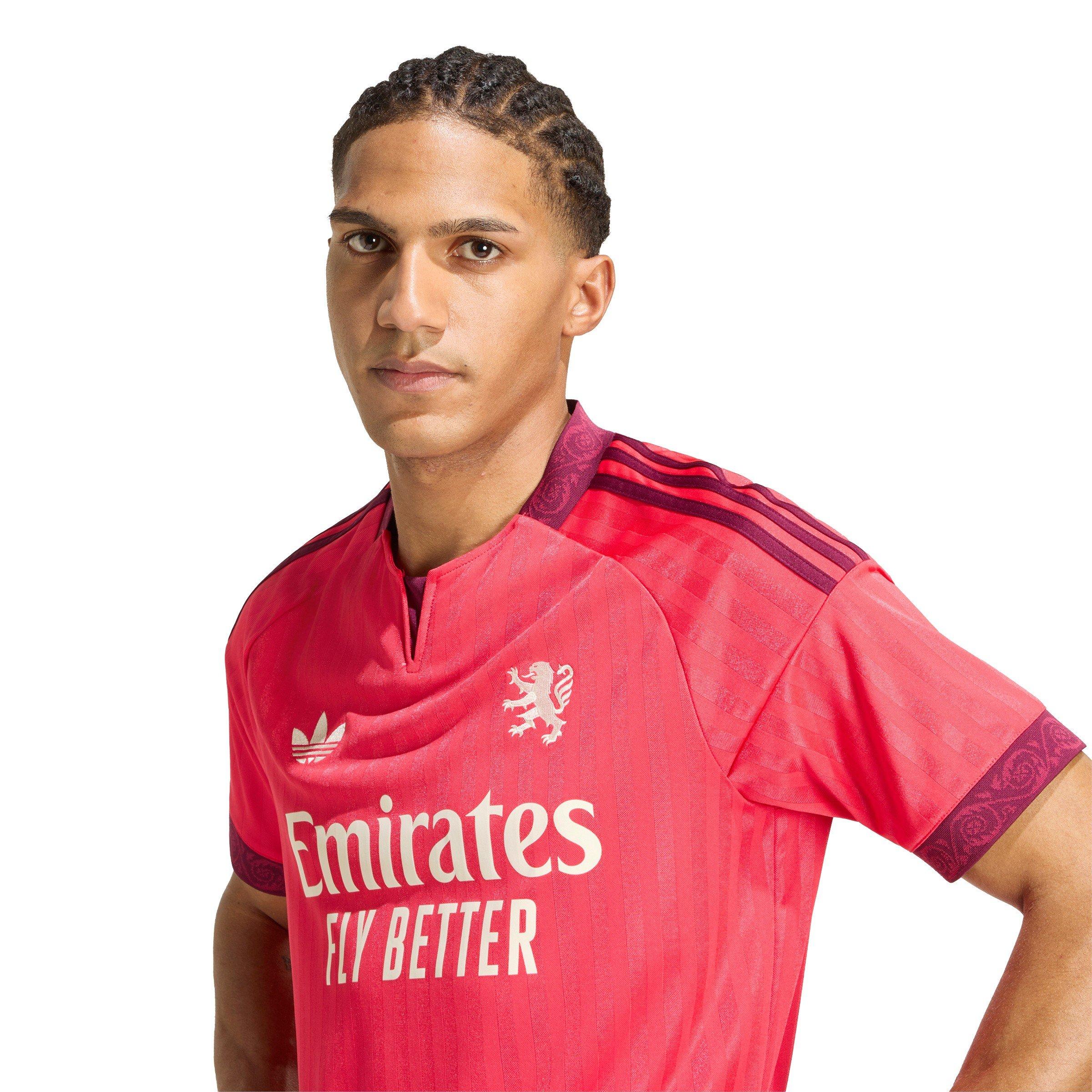 Roze/Wit - adidas - Olympique Away Shirt 2026/27 Mens - 5