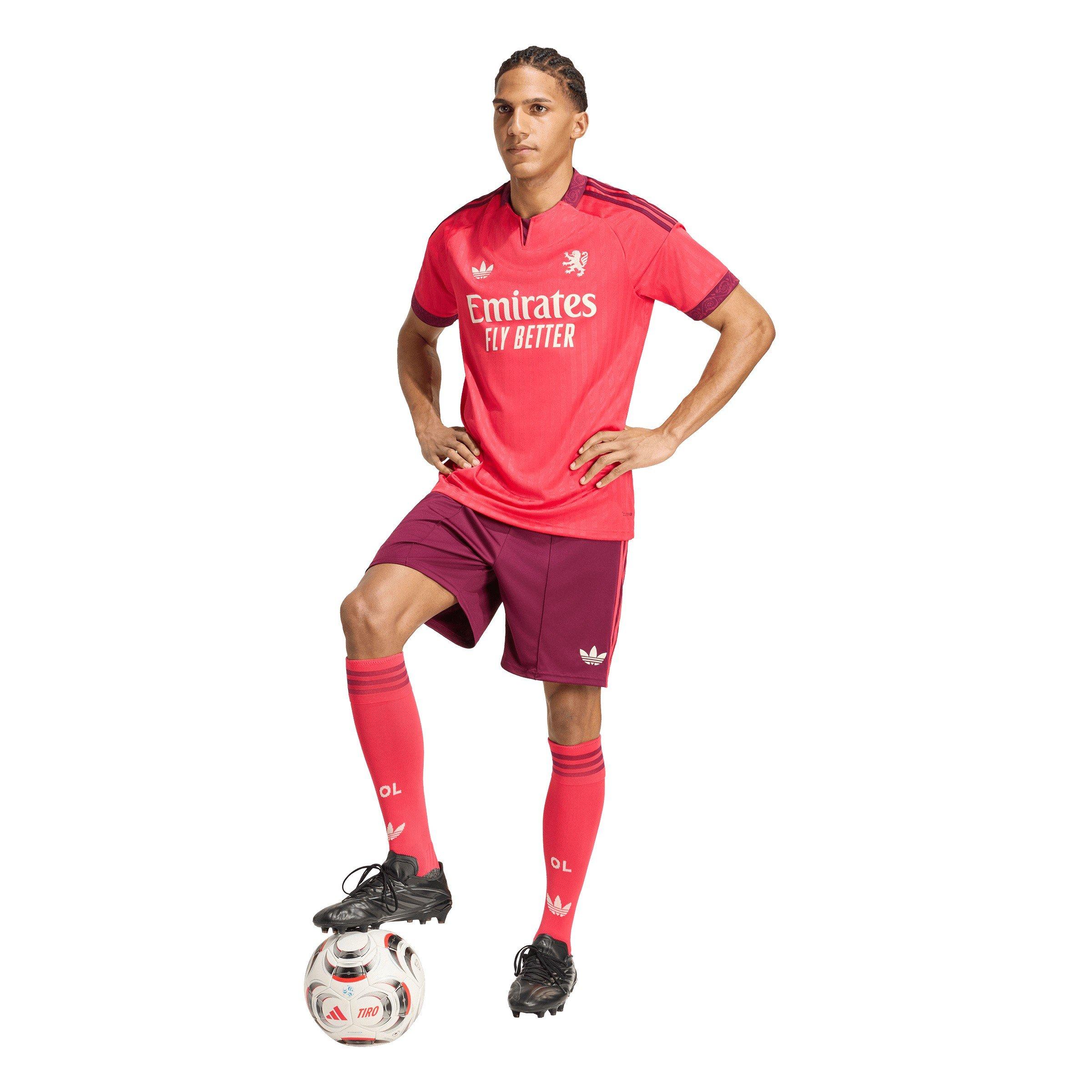 Roze/Wit - adidas - Olympique Away Shirt 2026/27 Mens - 7
