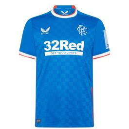 Castore Rangers Home Authentic Shirt 2022 2023 Mens