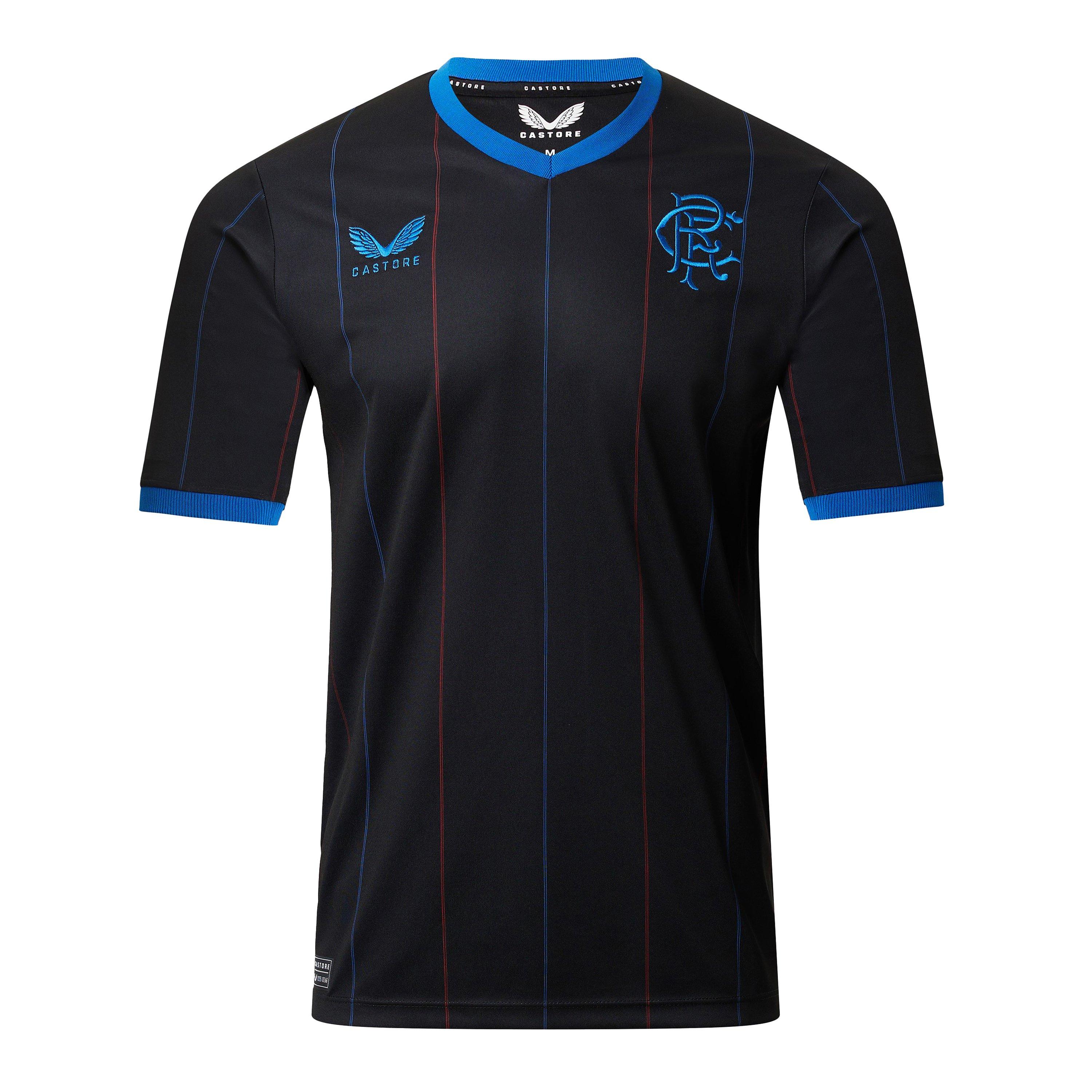 Schwarz - Castore - Rangers Fourth Shirt 2022 2023 Adults - 1