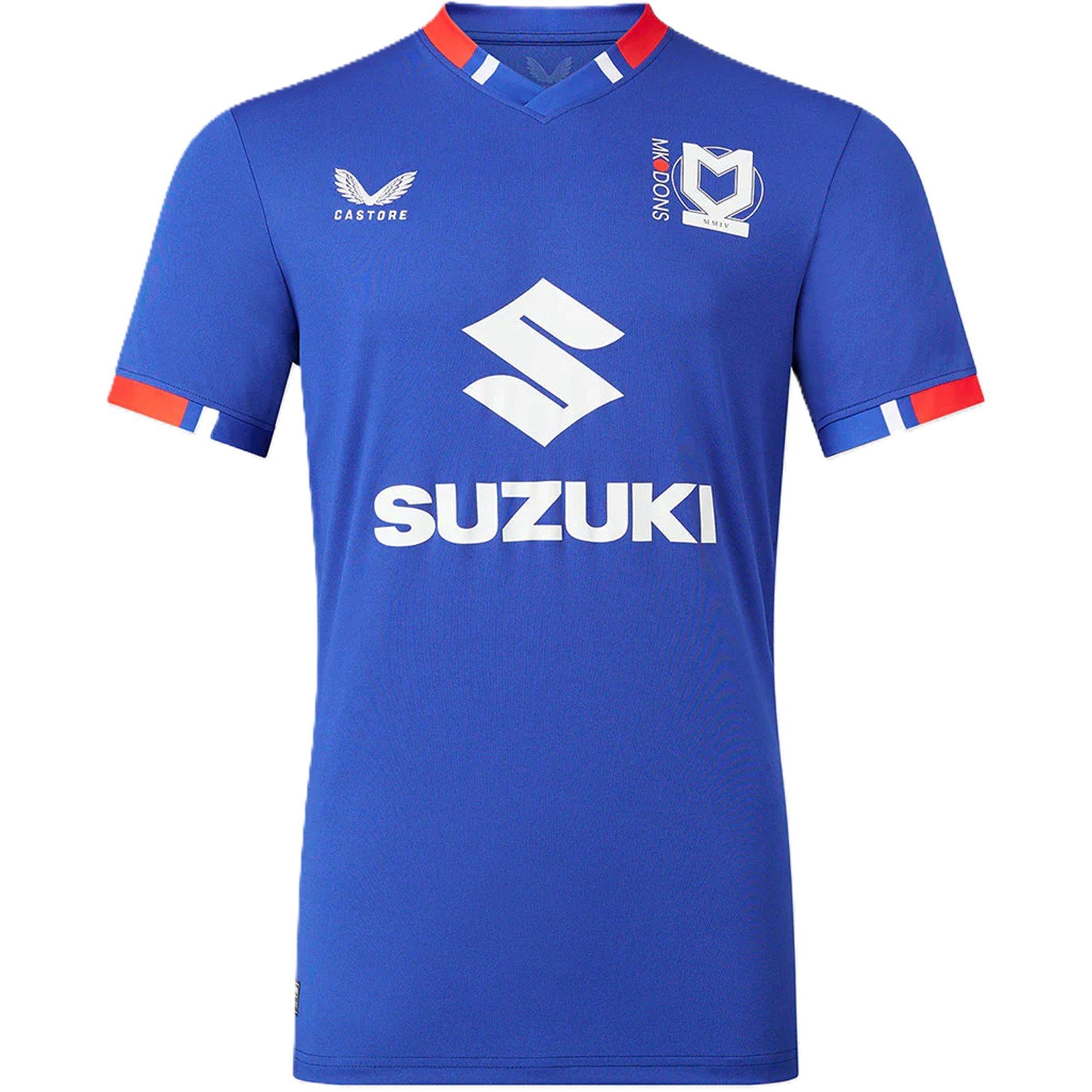 Clematis Blue - Castore - Mens MK Doms Third Football Shirt 2025 2026 - 1