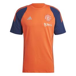 adidas Manchester United Tiro 24 T Shirt 2024 2025 Adults