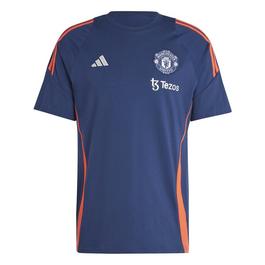 adidas Manchester United Tiro 24 T Shirt 2024 2025 Adults