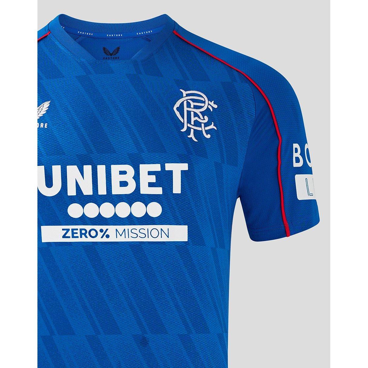 Blu - Castore - Rangers Authentic Home Shirt 2024 2025 Adults - 4