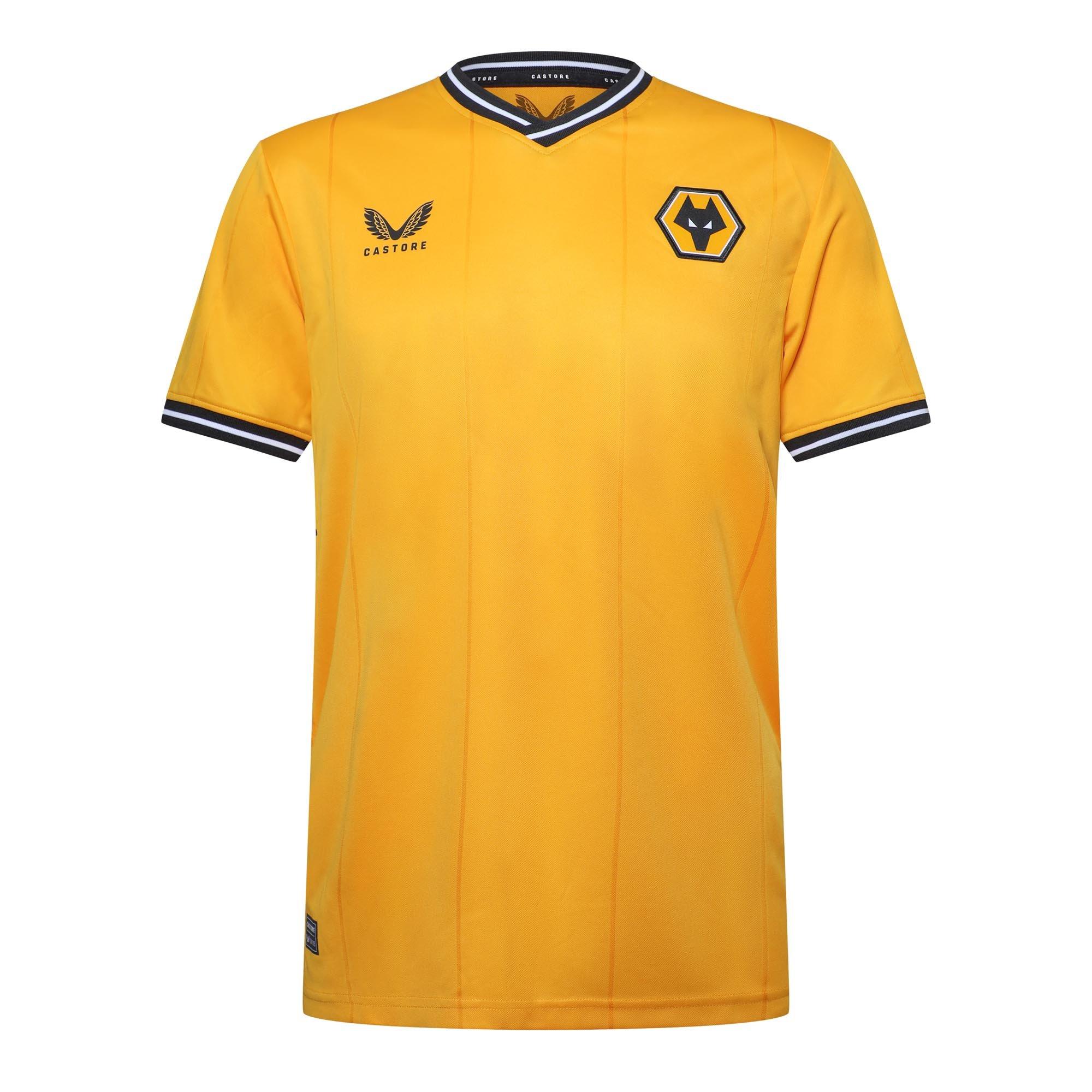 Castore Men's Domestic Football Shirt - Old Gold - XL