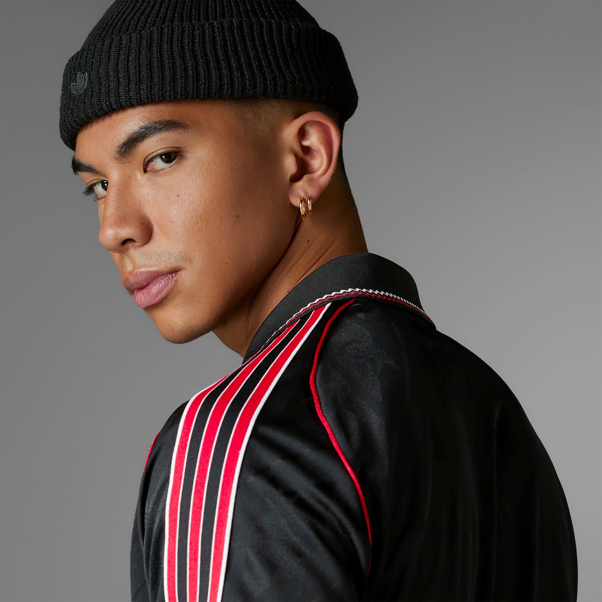 Preto - adidas - Mufc Ls Jsy Football Shirt Mens - 11