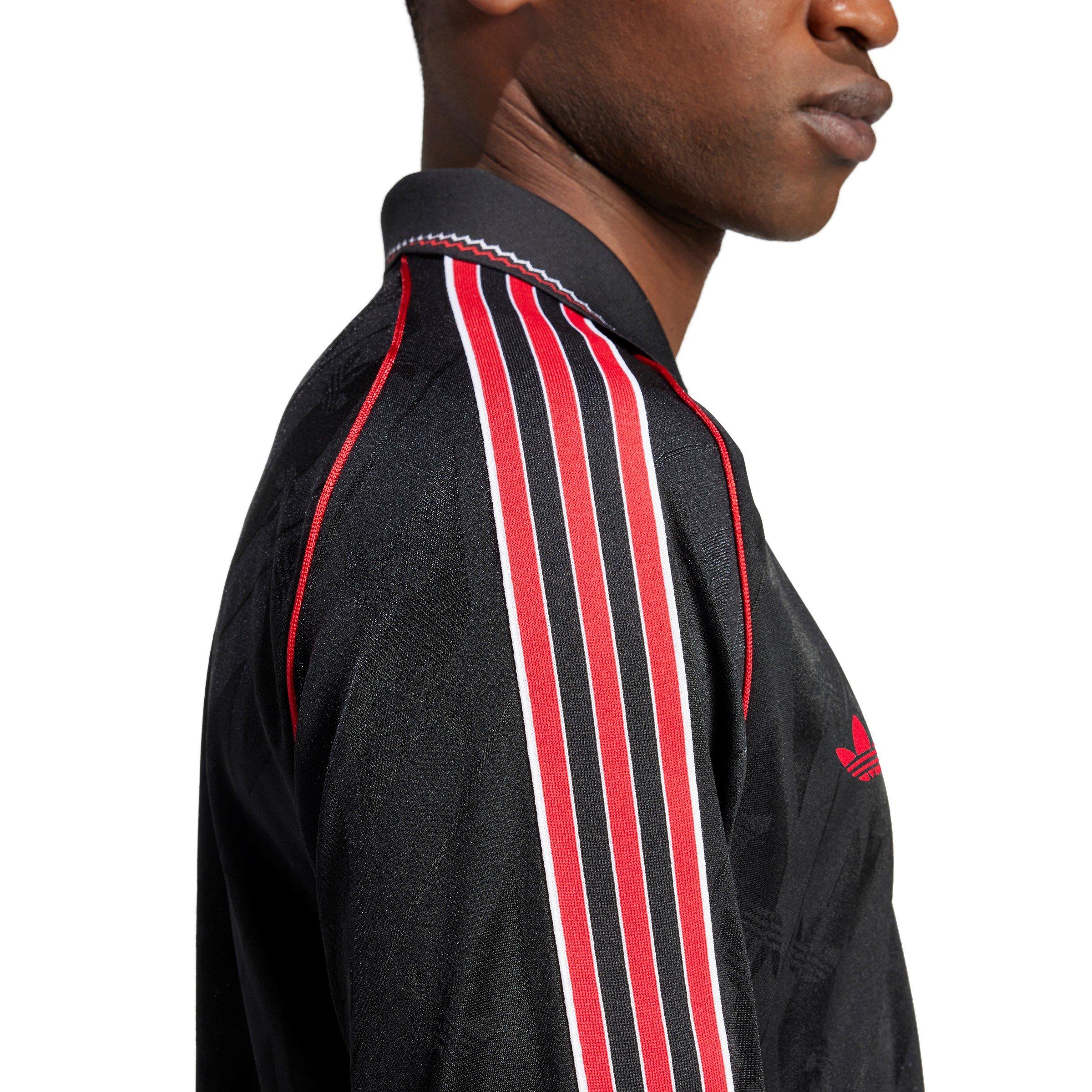 Preto - adidas - Mufc Ls Jsy Football Shirt Mens - 6