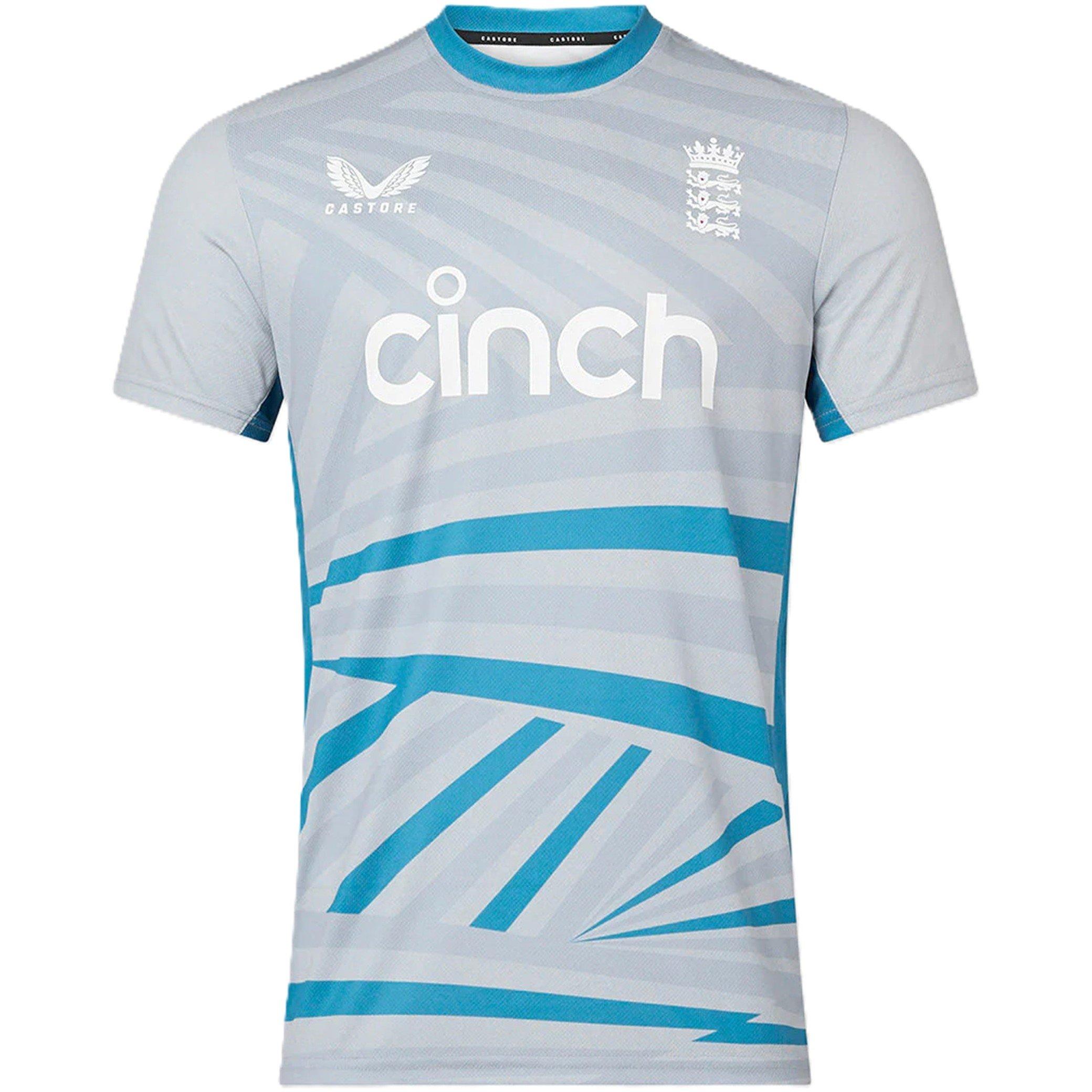 Castore Men's Domestic Football Shirt - Blue Blizzard - S