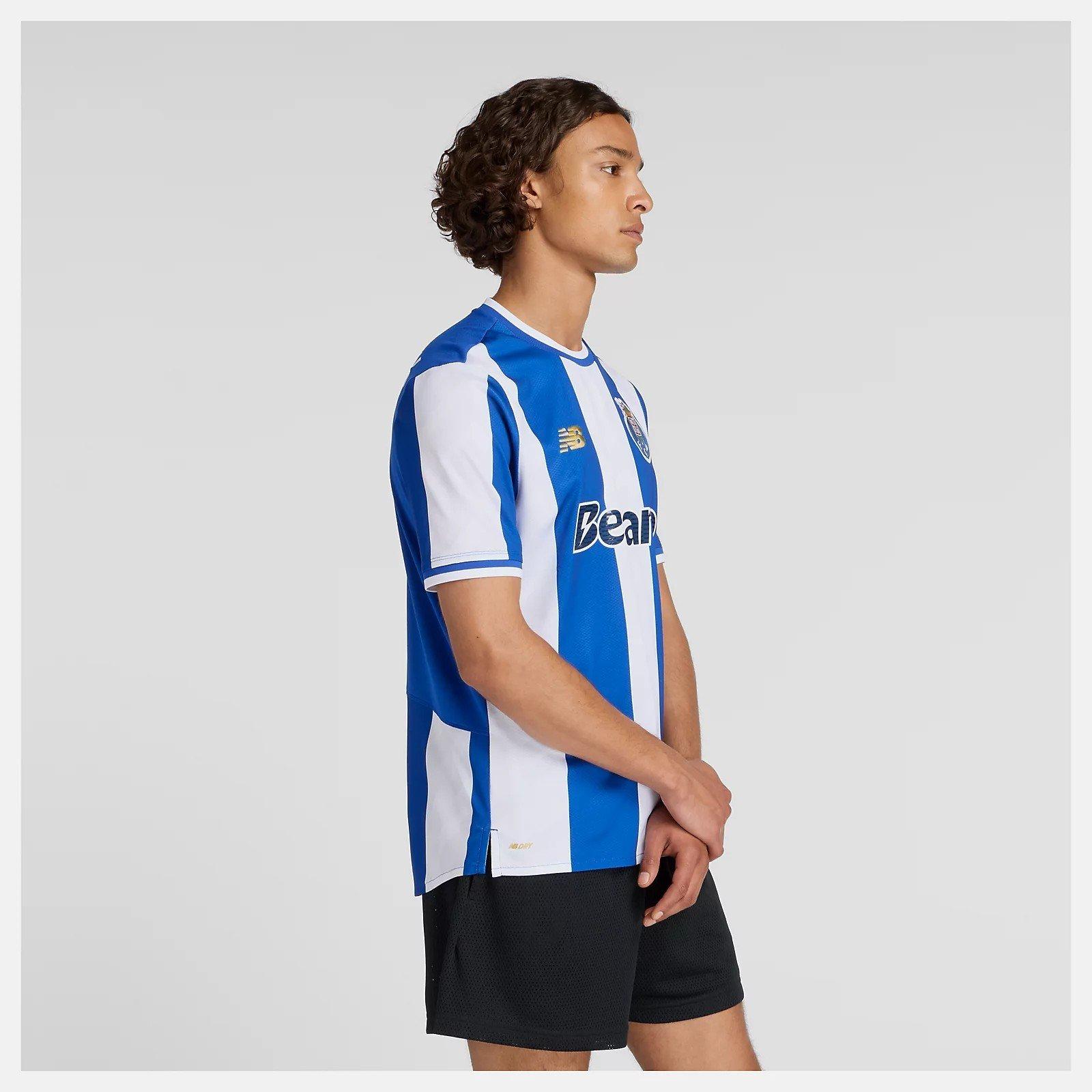 Blau/Weiß - New Balance - Porto Home Shirt 2025 2026 Adults - 2