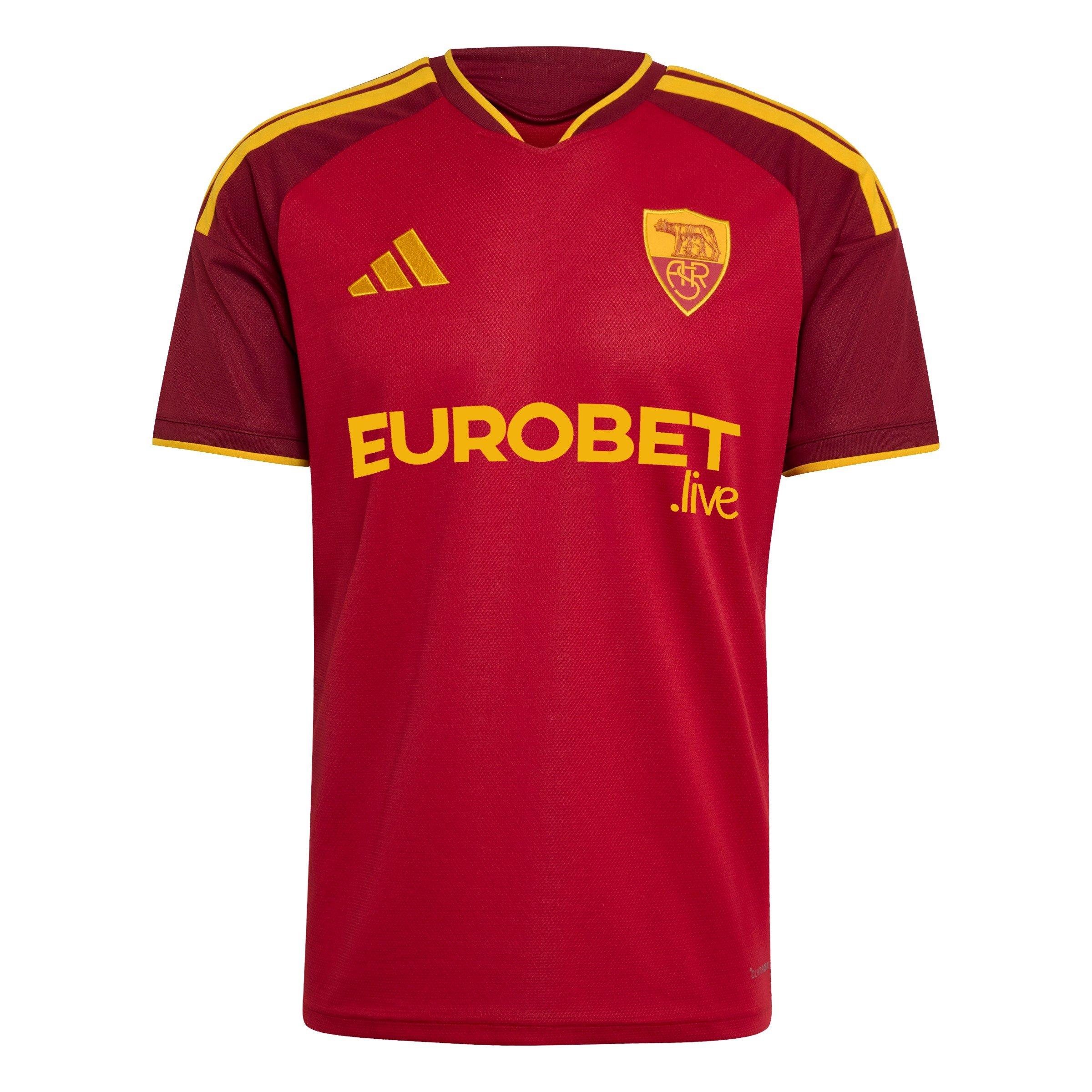 Rouge/Orange - adidas - AS Roma Home Shirt 2026/27 Mens - 1
