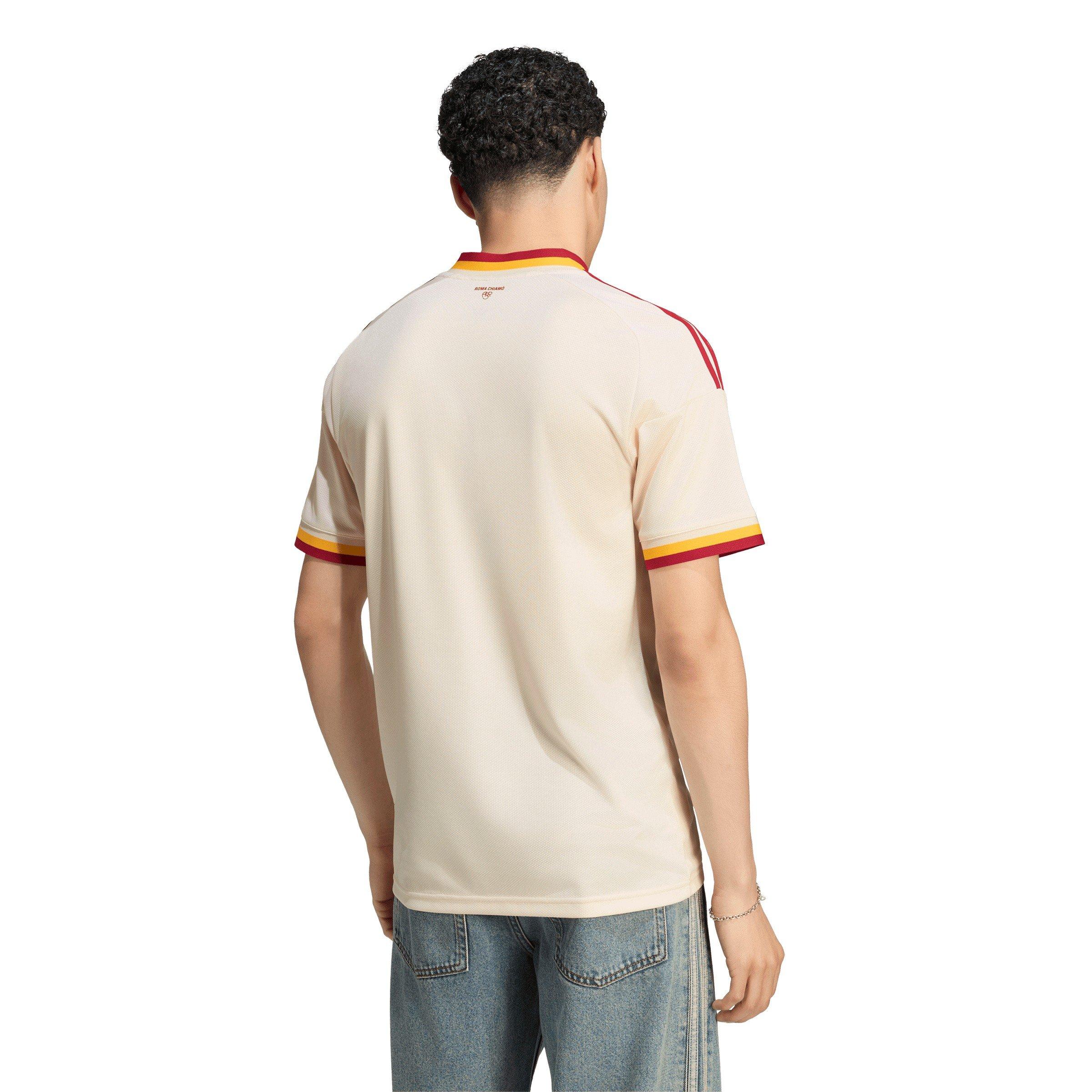 Branco/Laranja - adidas - AS Roma Away Shirt 2026/27 Mens - 4