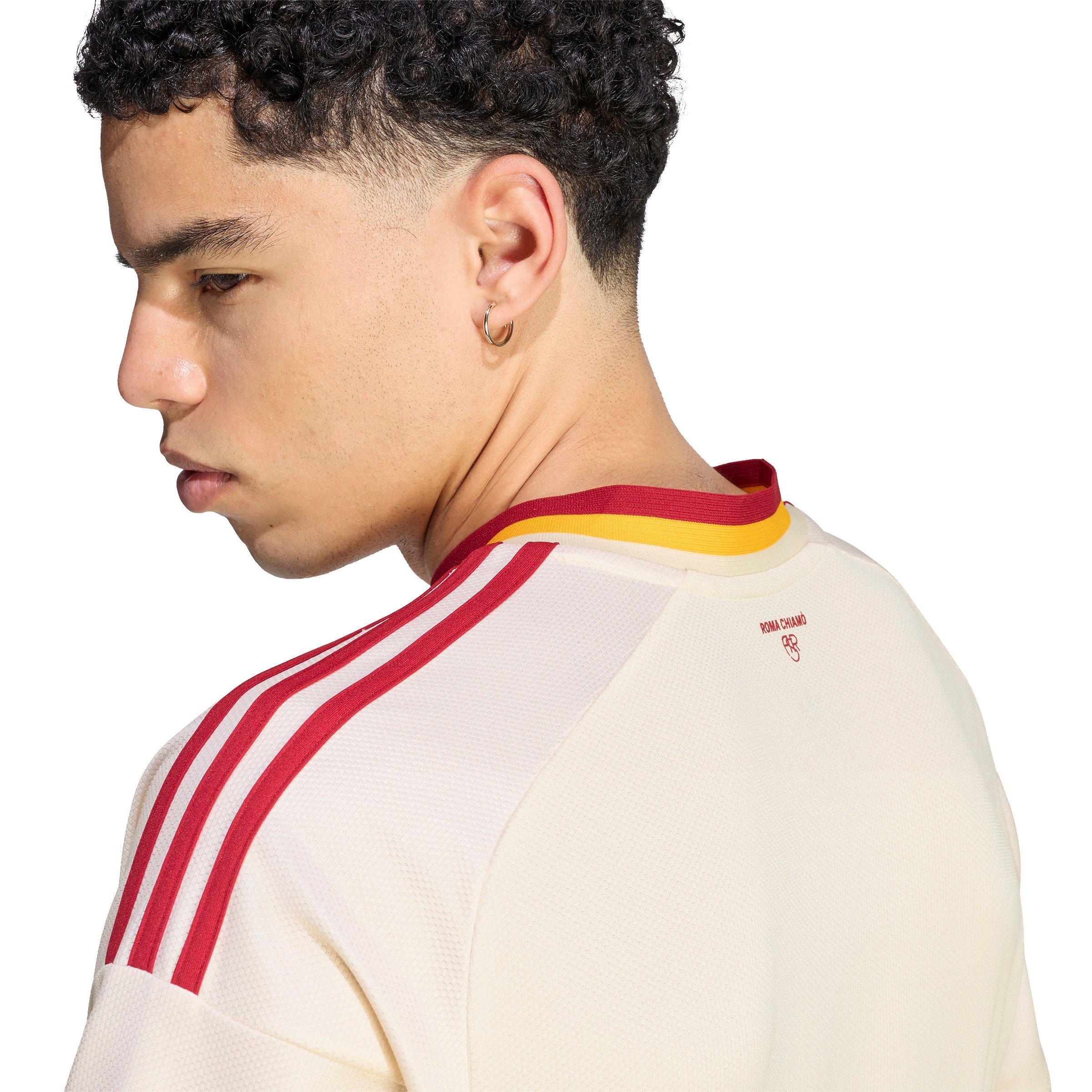 Branco/Laranja - adidas - AS Roma Away Shirt 2026/27 Mens - 5
