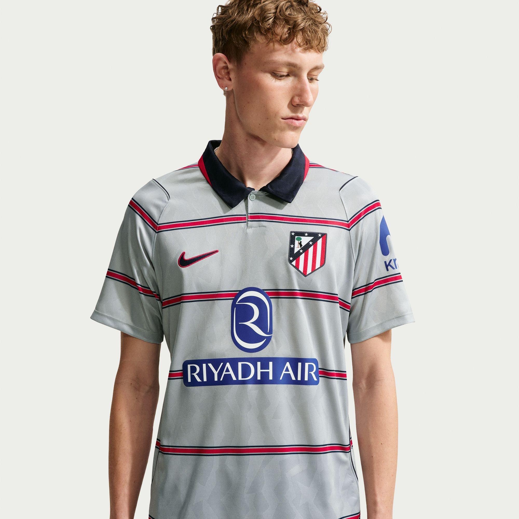 Grijs/Marineblauw - Nike - Atletico Madrid Third Shirt 2026/27 Mens - 3