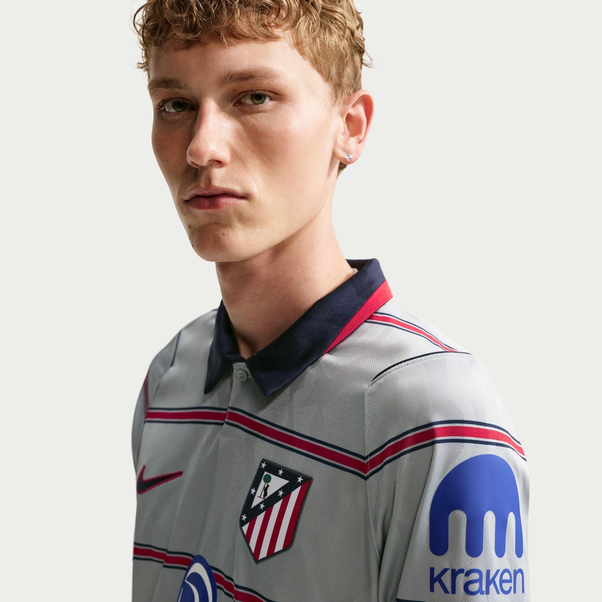 Grijs/Marineblauw - Nike - Atletico Madrid Third Shirt 2026/27 Mens - 5