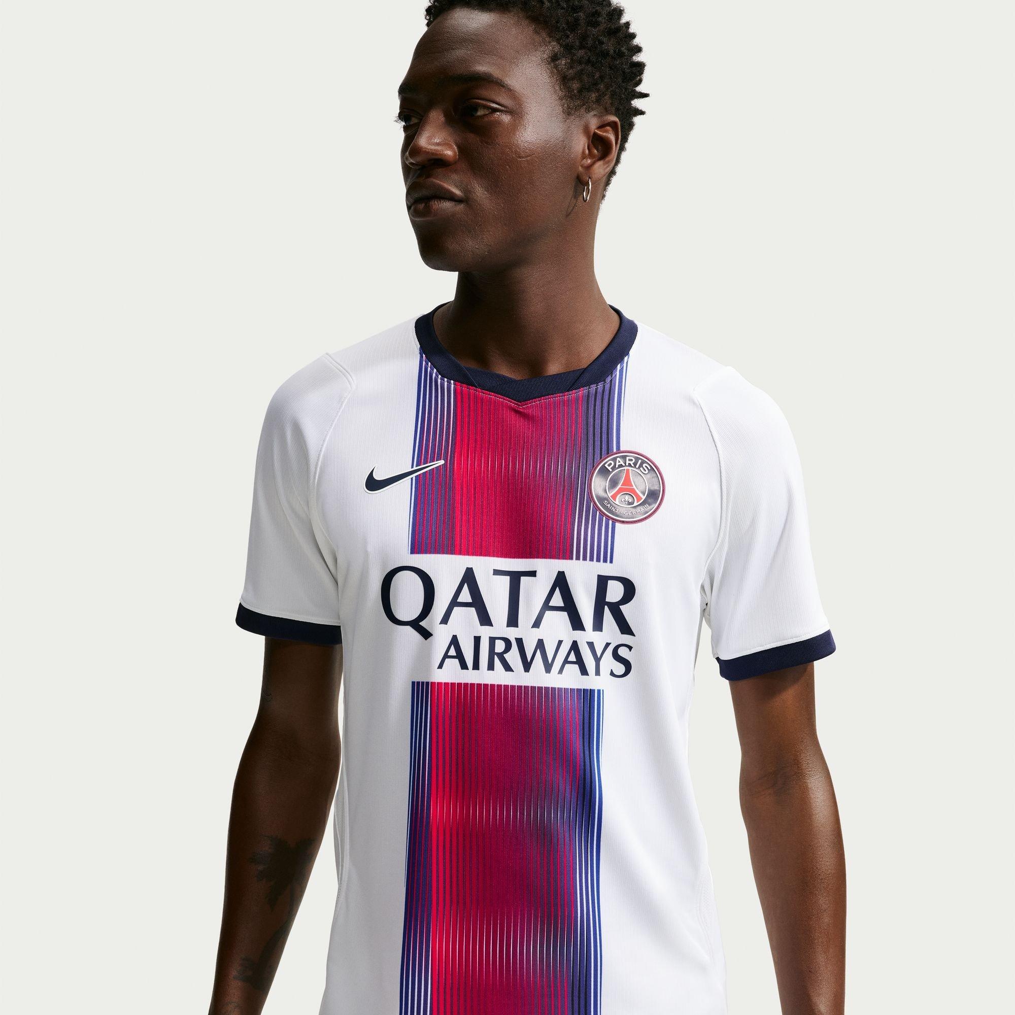 Wit/Marineblauw - Nike - PSG Away Shirt 2026/27 Mens - 3