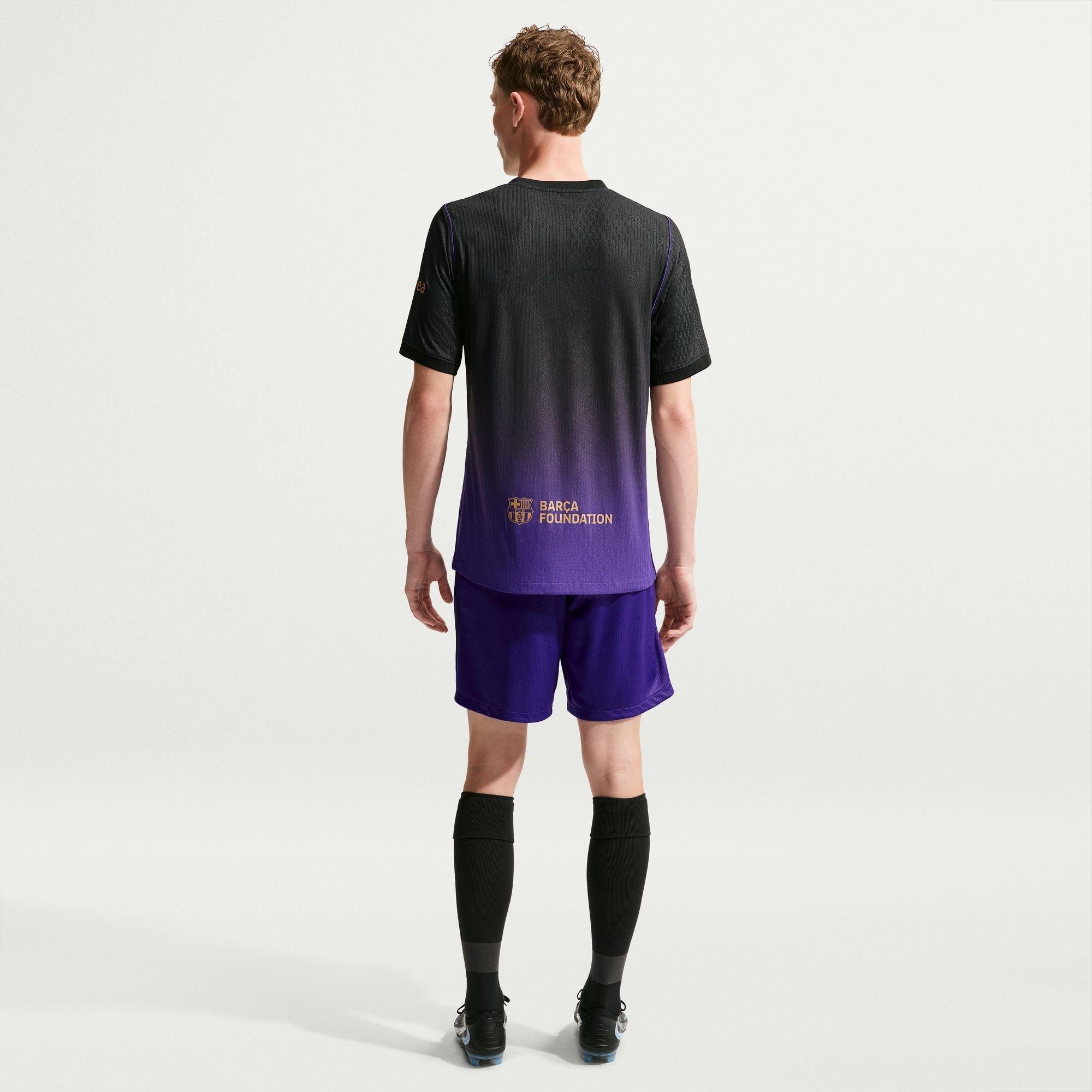 Purple/Black - Nike - FC Barcelona Authentic Away Shirt 2026/27 Mens - 8