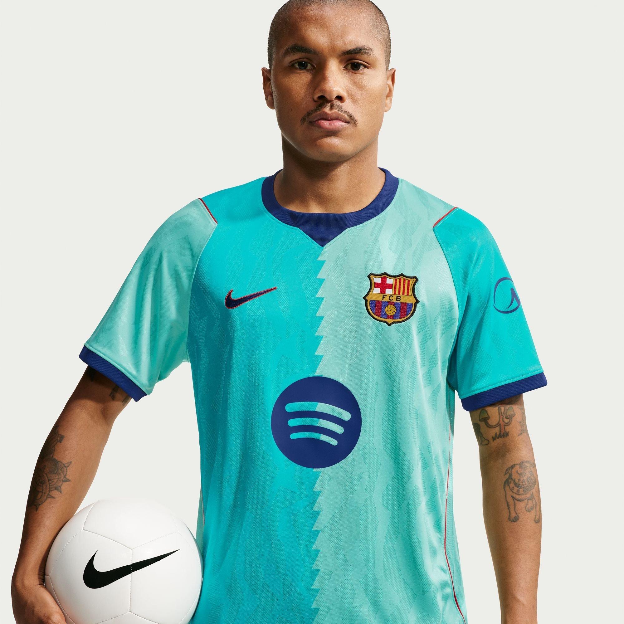 Blu/Rosso - Nike - FC Barcelona Third Shirt 2026/27 Mens - 3