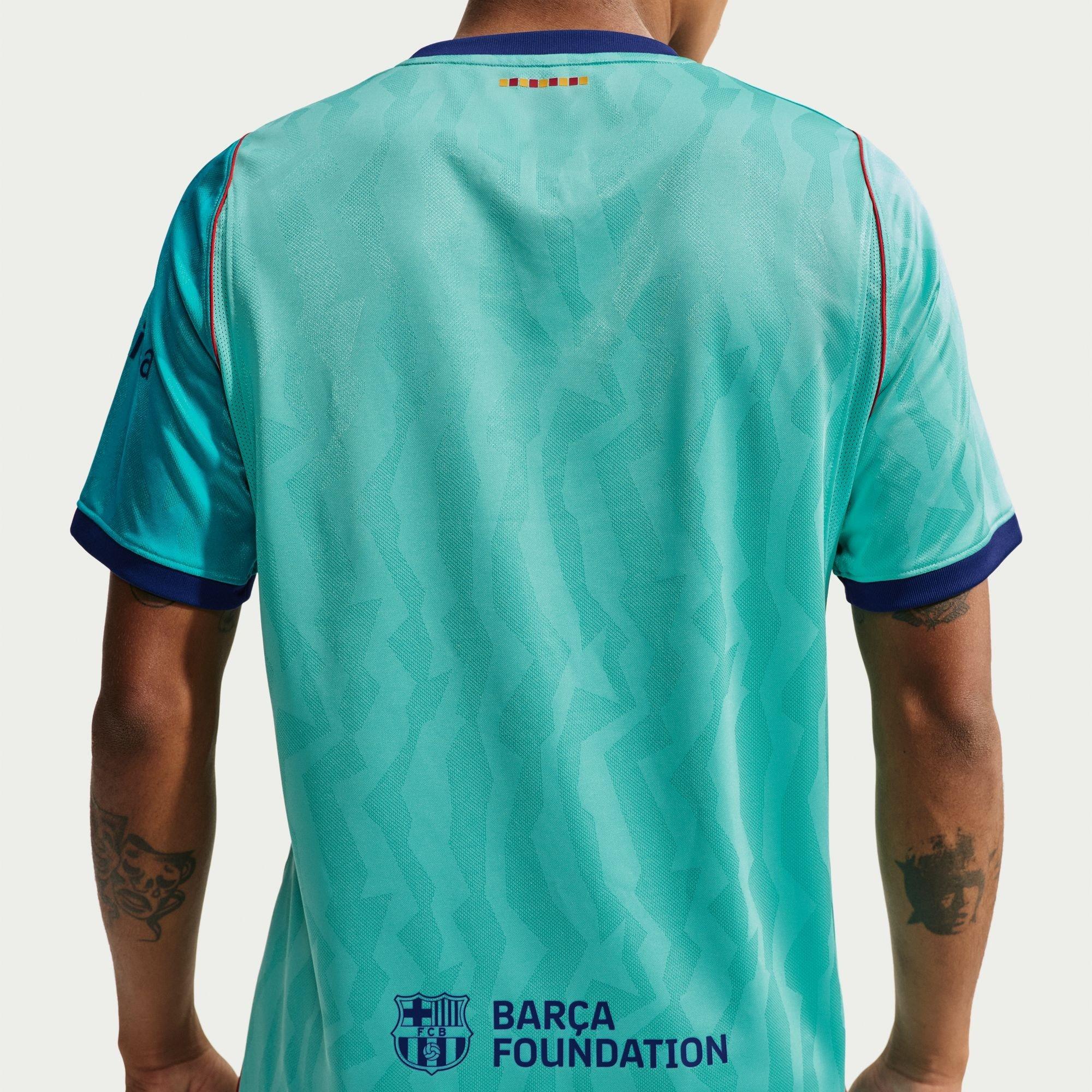 Blu/Rosso - Nike - FC Barcelona Third Shirt 2026/27 Mens - 4