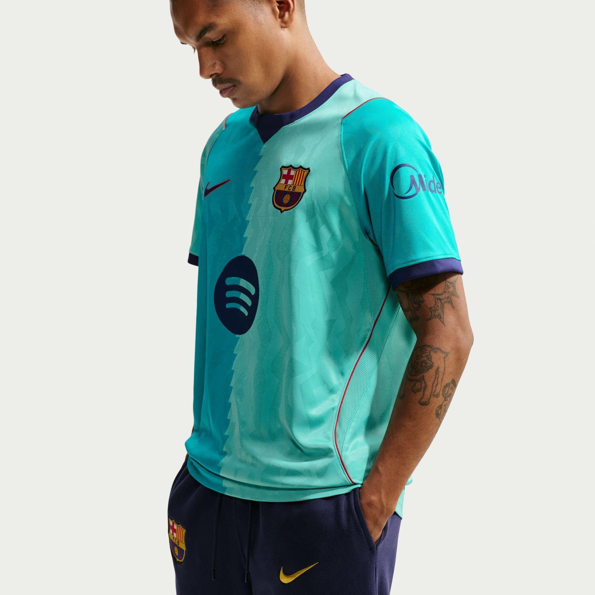 Blu/Rosso - Nike - FC Barcelona Third Shirt 2026/27 Mens - 5