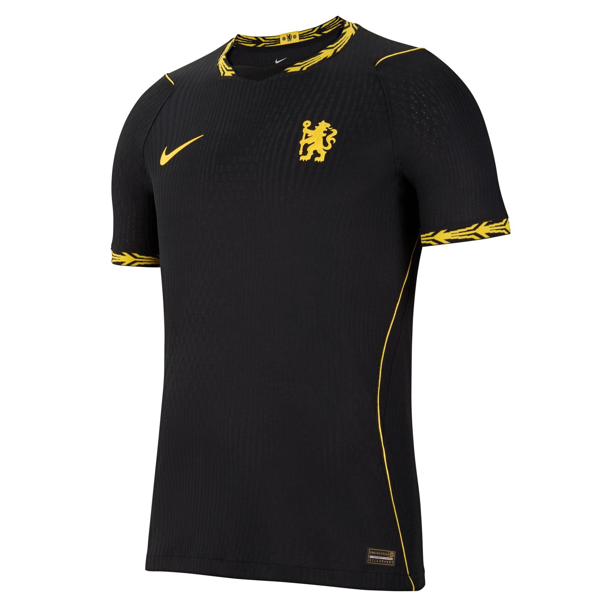 Black/Gold - Nike - Chelsea Authentic Away Shirt 2026/27 Mens - 1