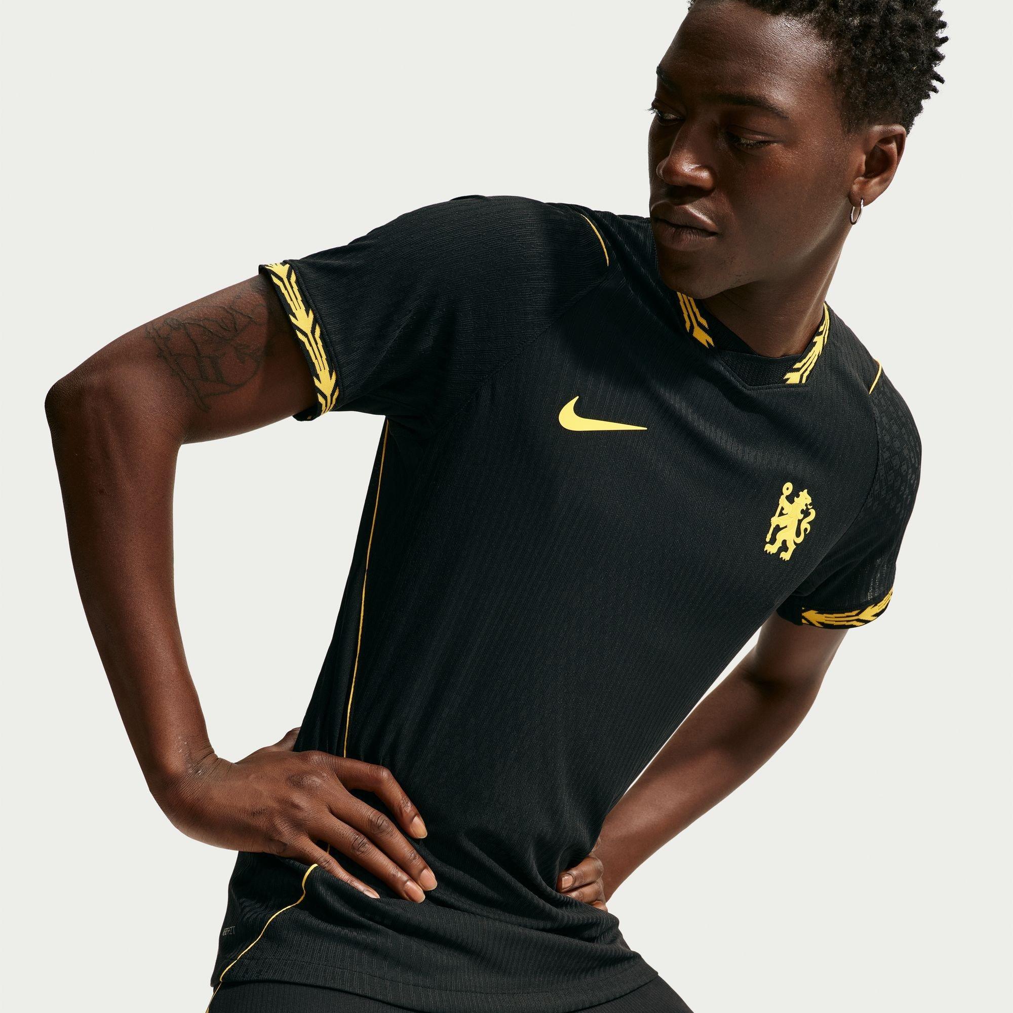 Nero/Oro - Nike - Chelsea Authentic Away Shirt 2026/27 Mens - 5