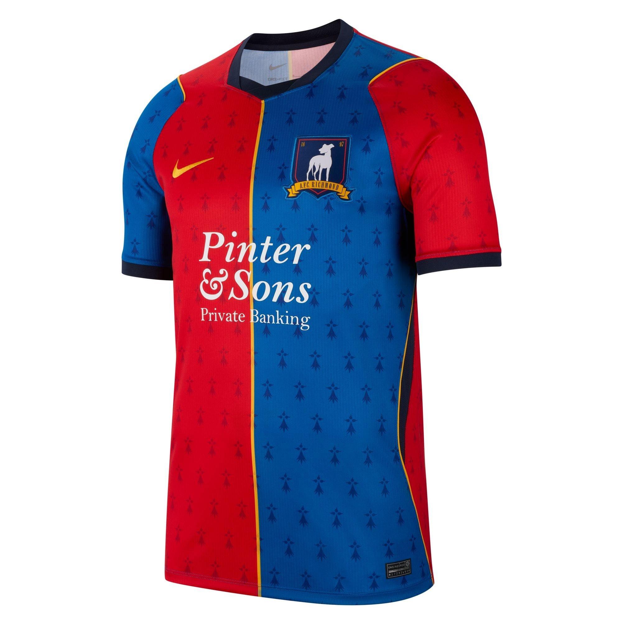 Blue/Red - Nike - AFC Richmond Home Shirt 2026/27 Mens - 1
