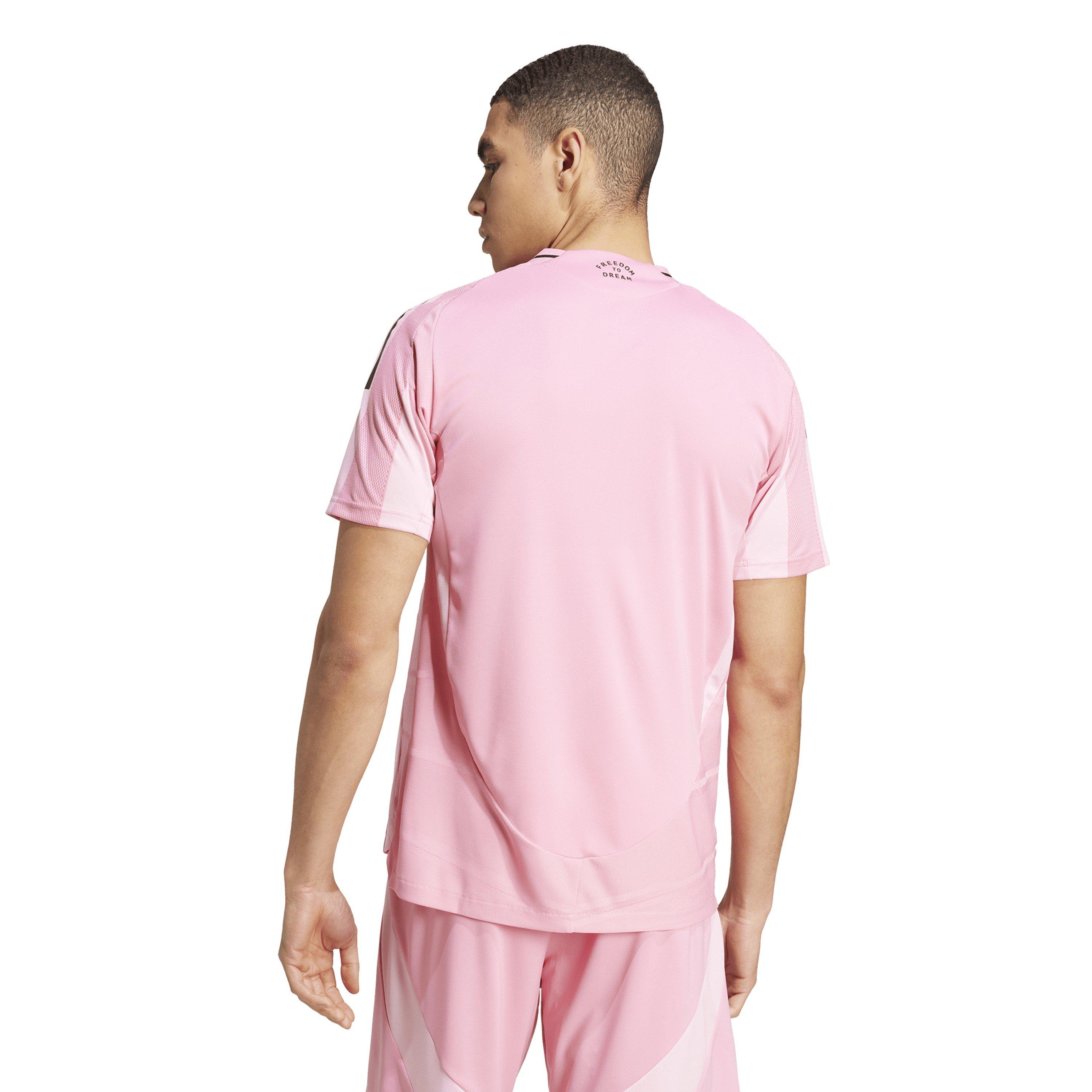 Rosa/Negro - adidas - Inter Miami Authentic Home Shirt 25/26 Mens - 4