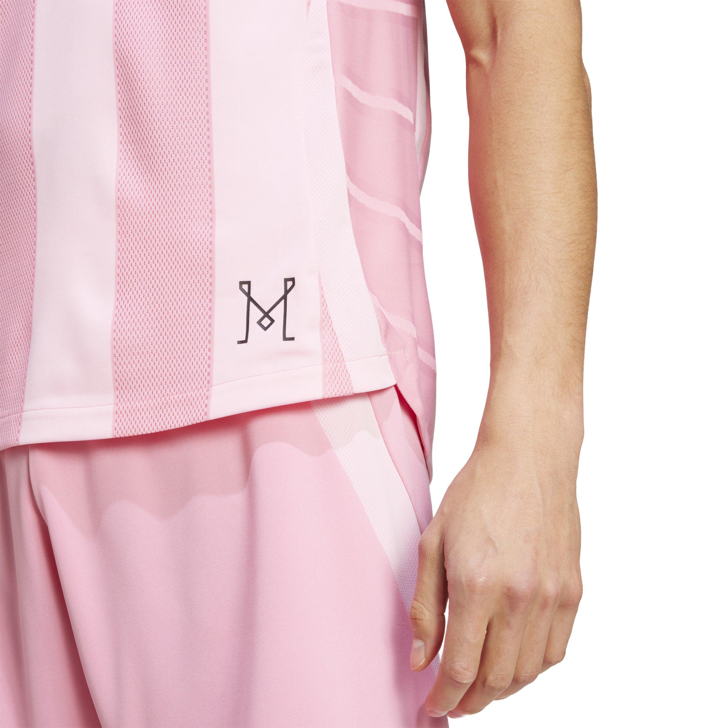 Rosa/Negro - adidas - Inter Miami Authentic Home Shirt 25/26 Mens - 6