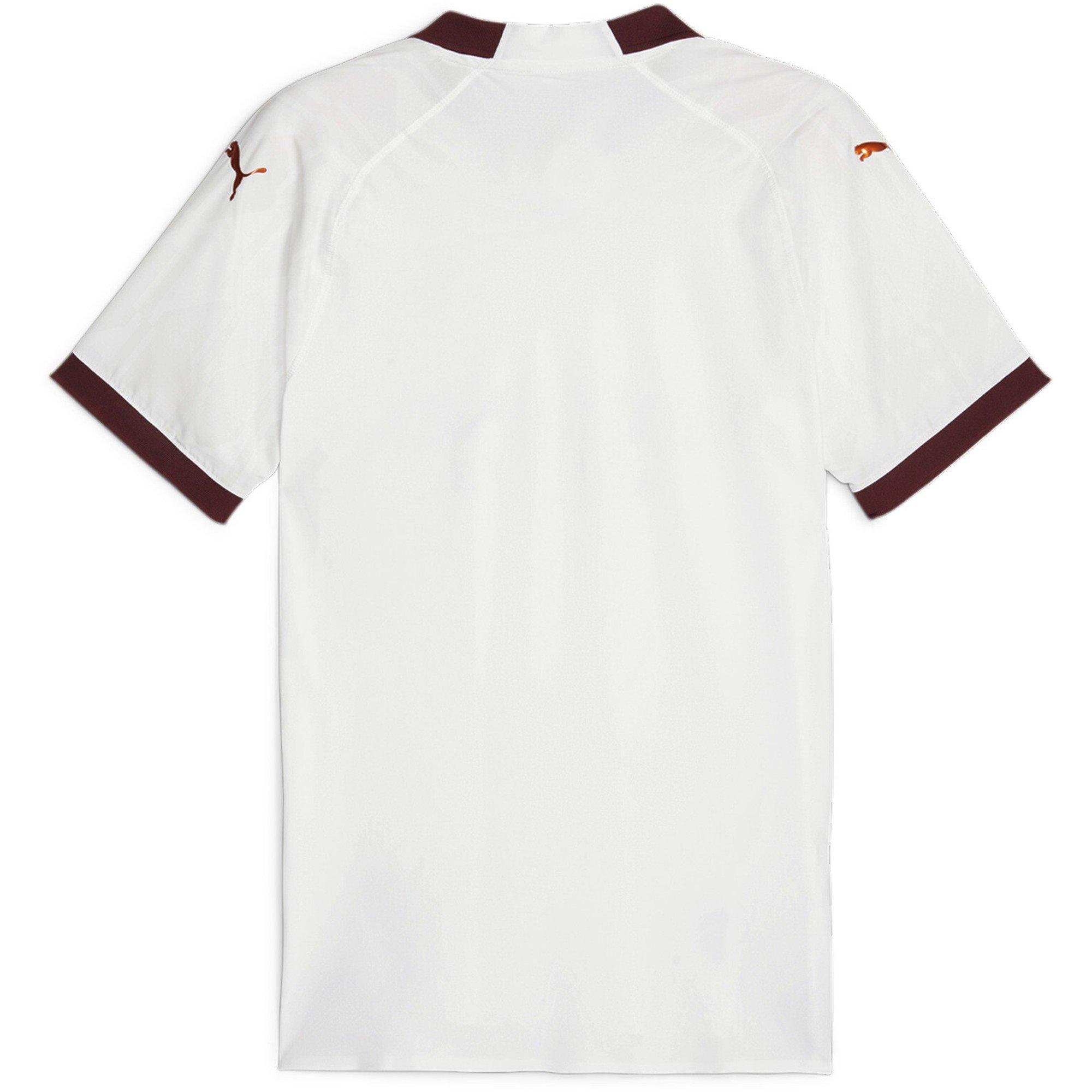 Puma White - Puma - Mcfc Away Jersey Promo Football Shirt Mens - 2